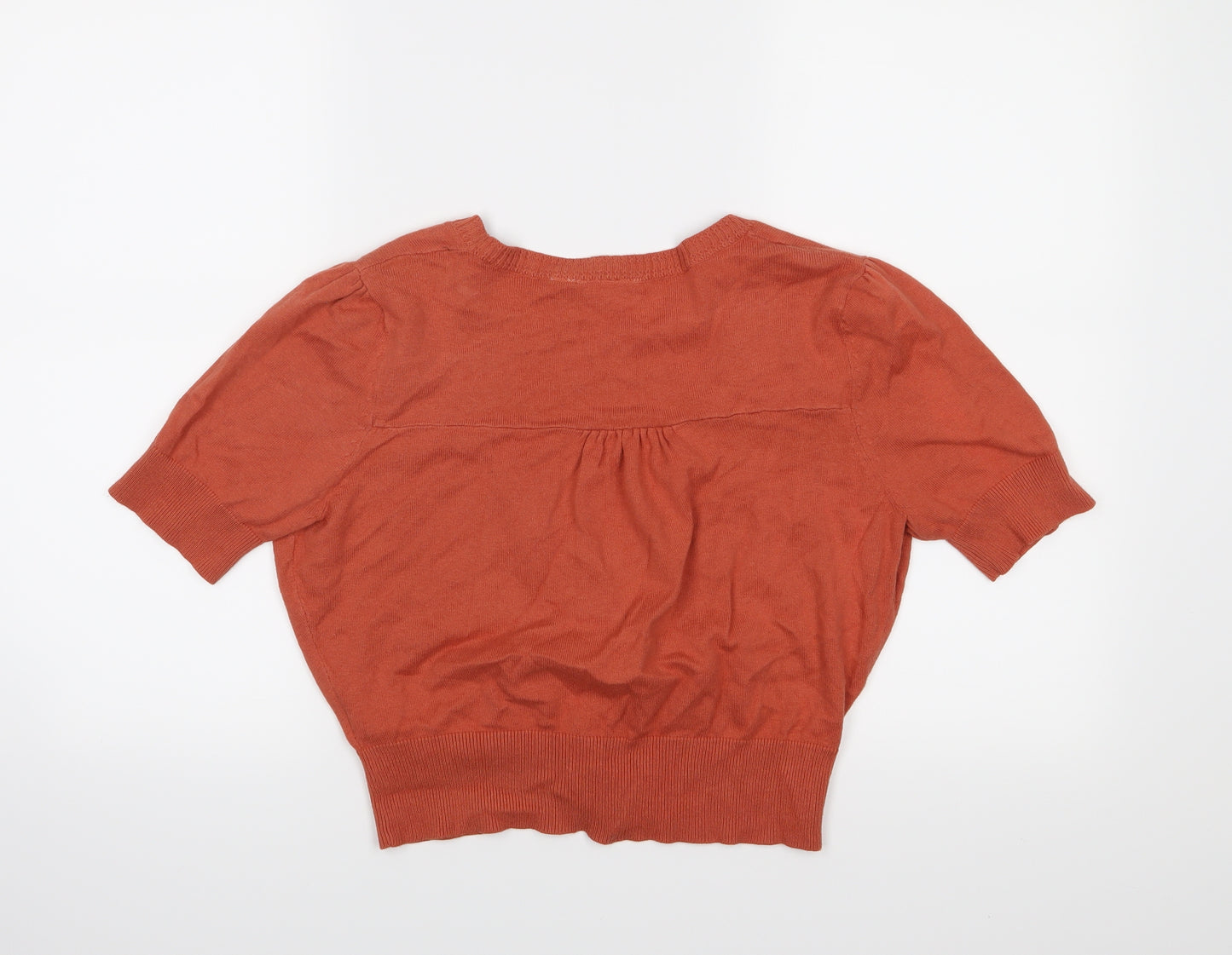 New Look Womens Orange   Cardigan Jumper Size 14