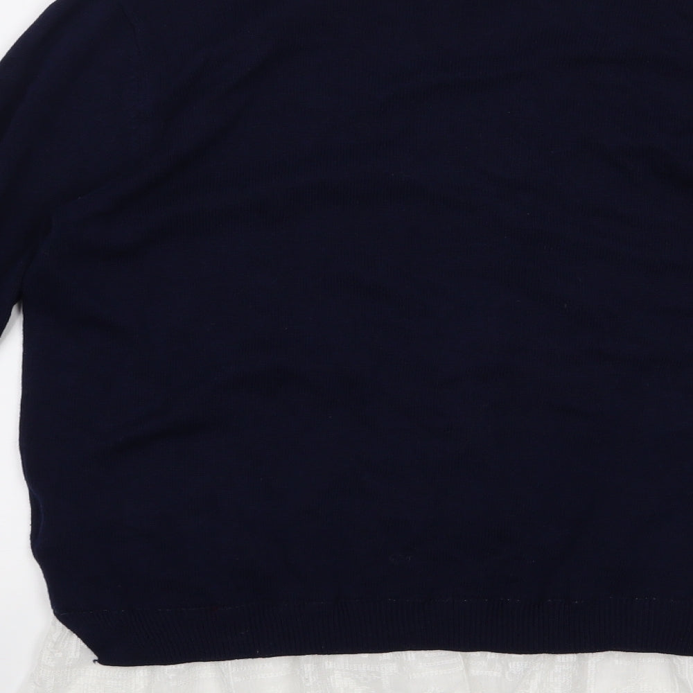 F&F Womens Blue   Pullover Jumper Size 12
