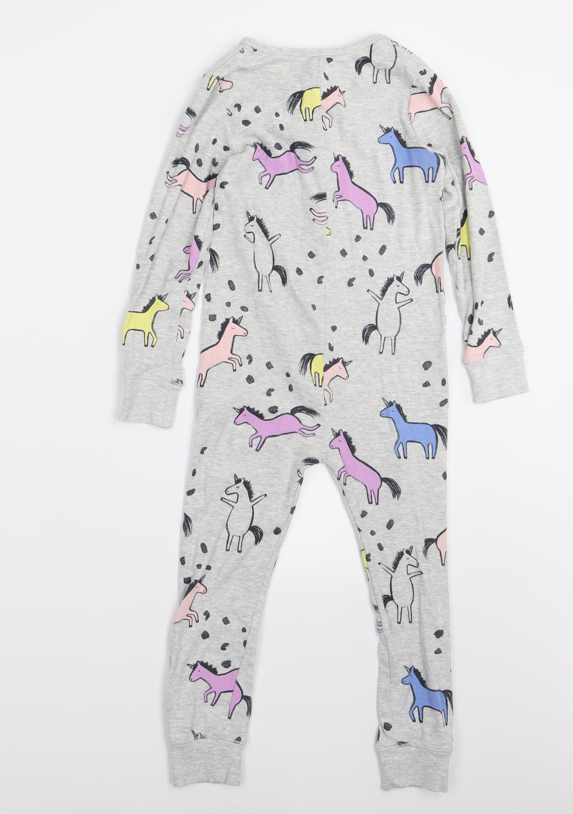 NEXT Girls Grey   Cami One Piece Size 5 Years  - Unicorn