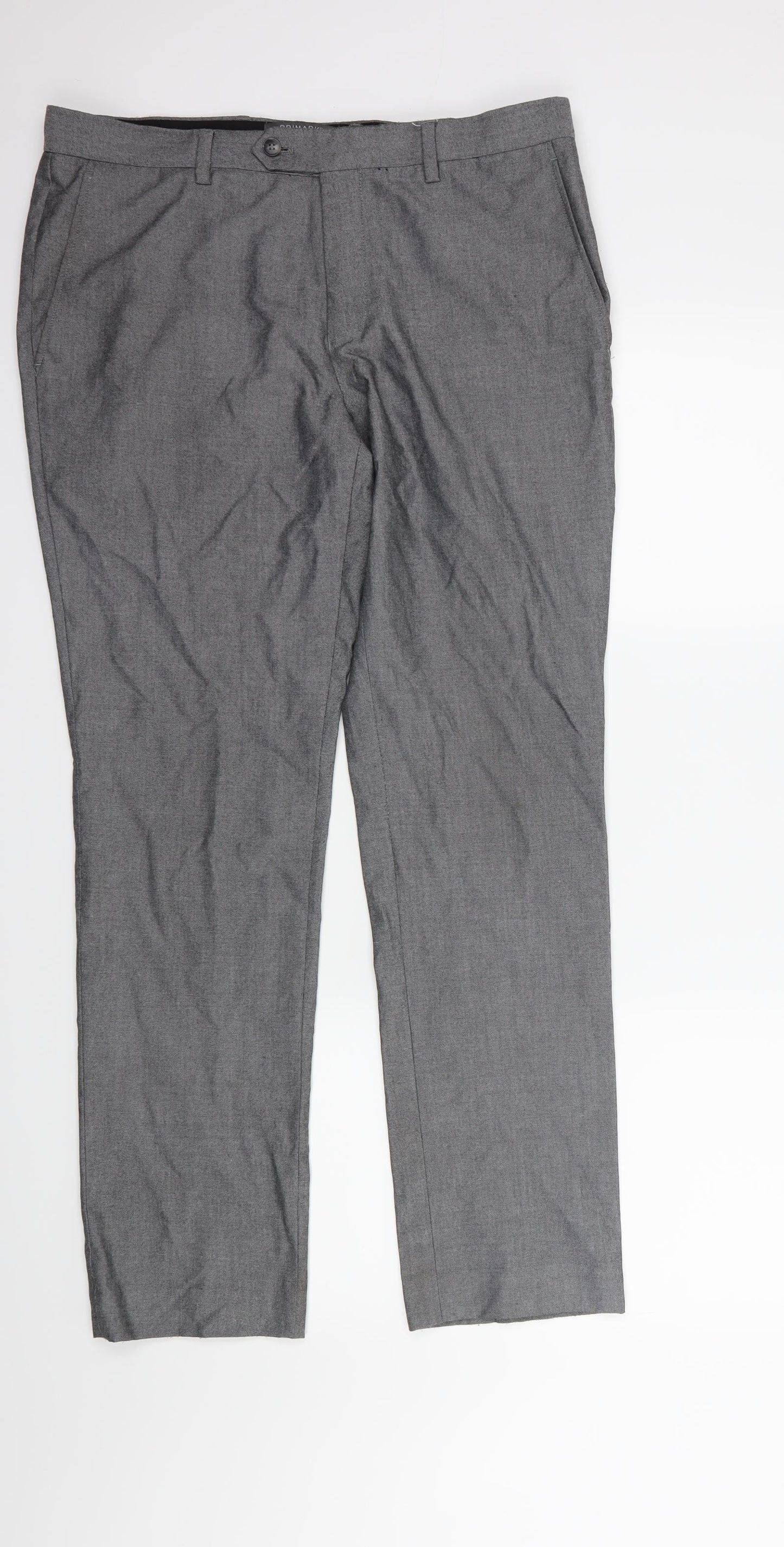 Primark Mens Grey   Trousers  Size 34 L30 in