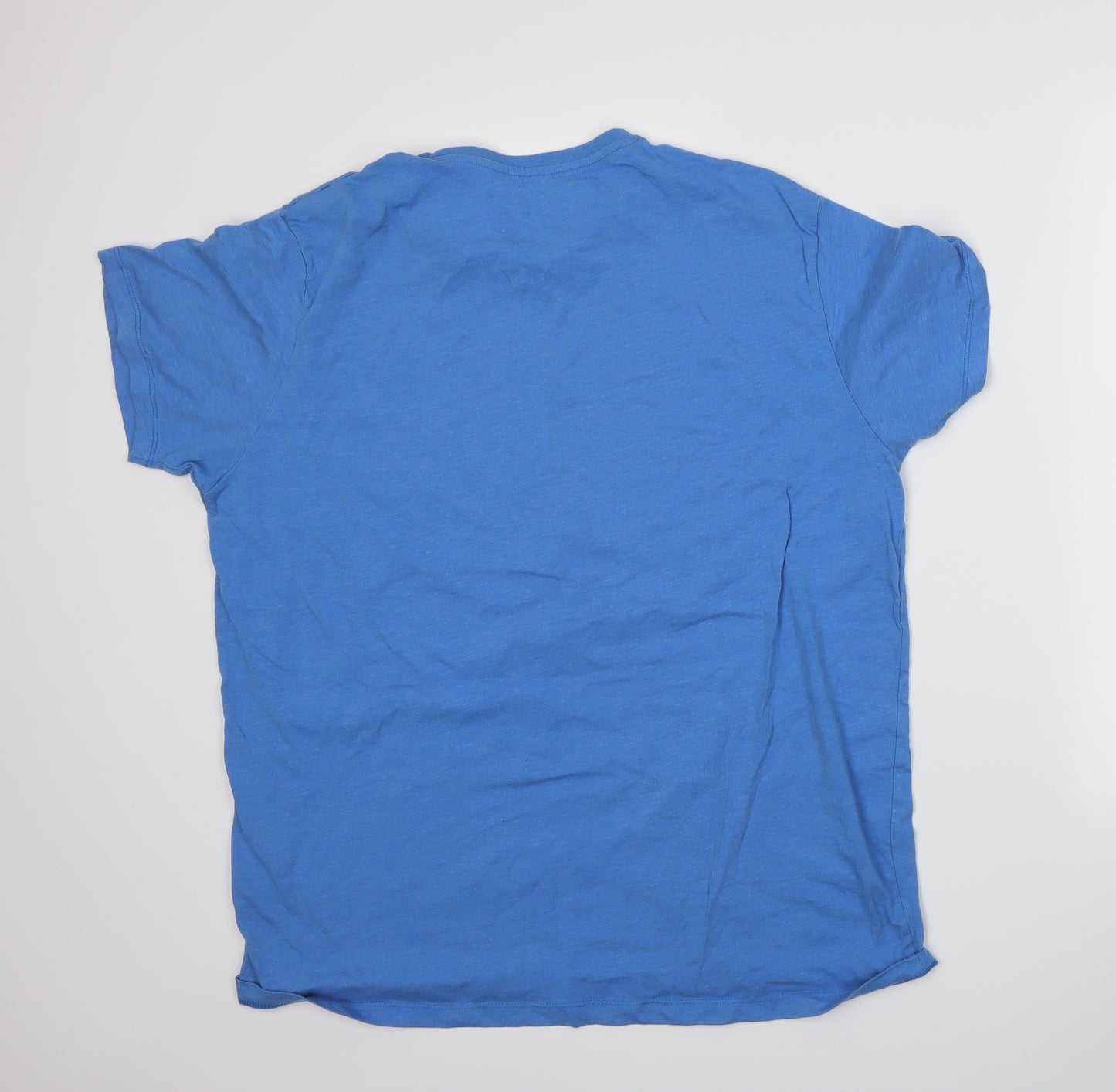 Cedar Wood State Mens Blue    T-Shirt Size XL