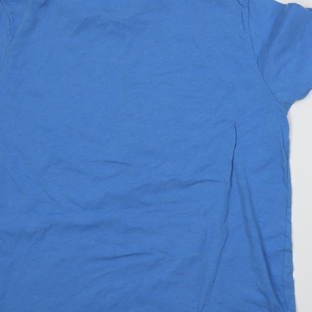 Cedar Wood State Mens Blue    T-Shirt Size XL