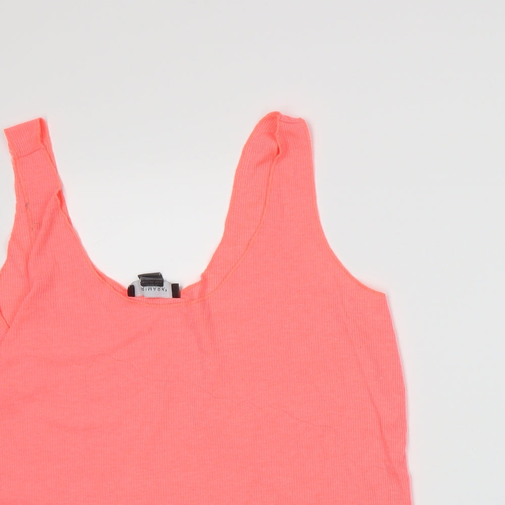 Primark Womens Pink   Basic Tank Size 14