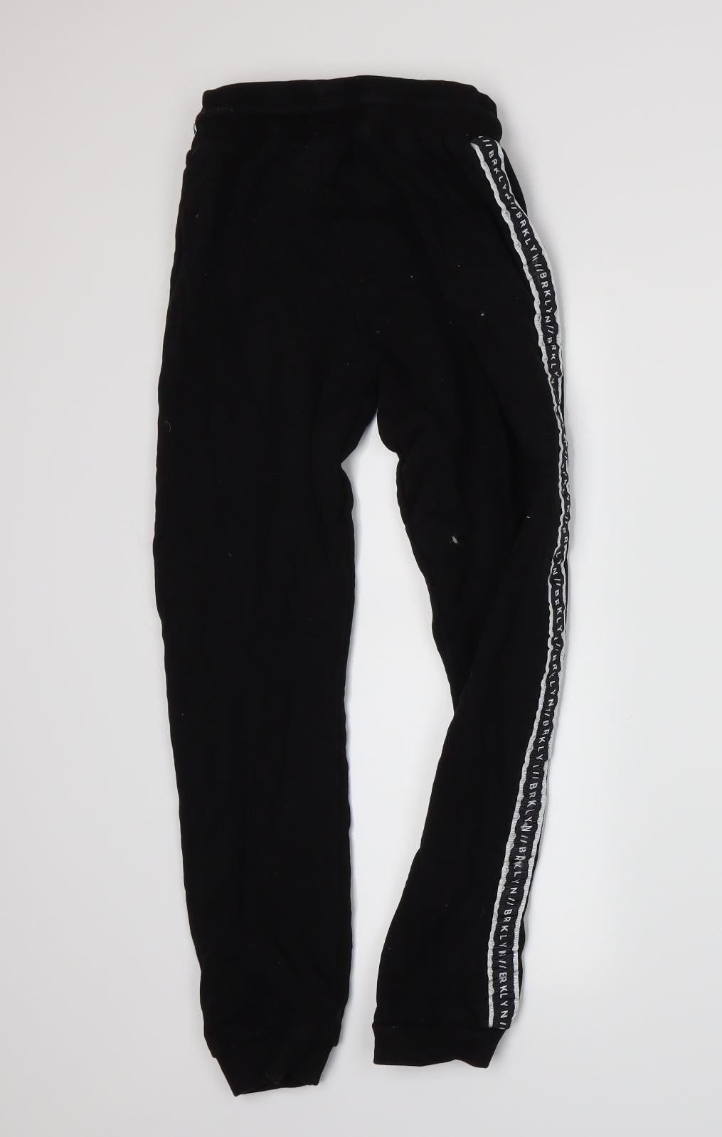 Primark Boys Black  Jersey Sweatpants Trousers Size 11-12 Years
