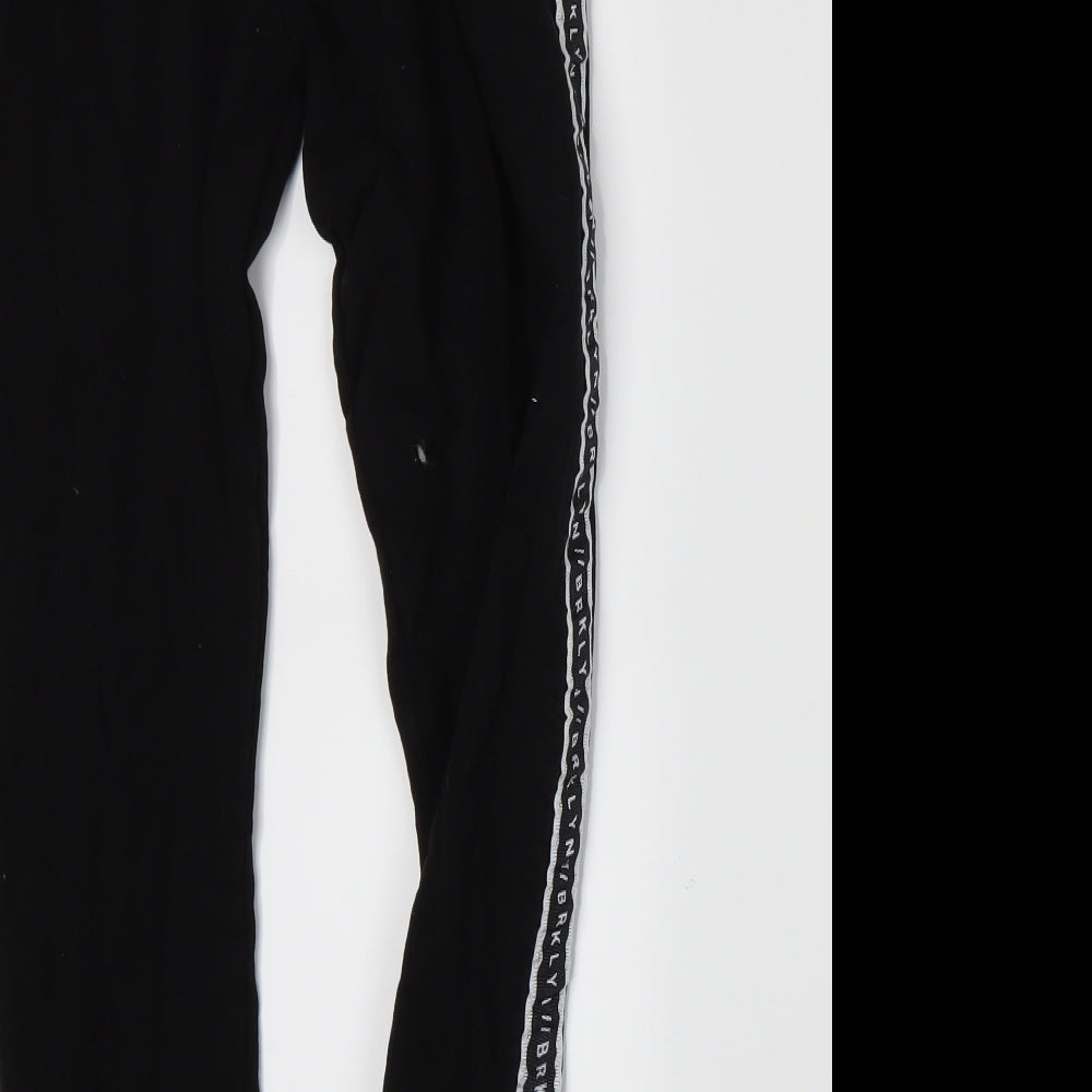Primark Boys Black  Jersey Sweatpants Trousers Size 11-12 Years