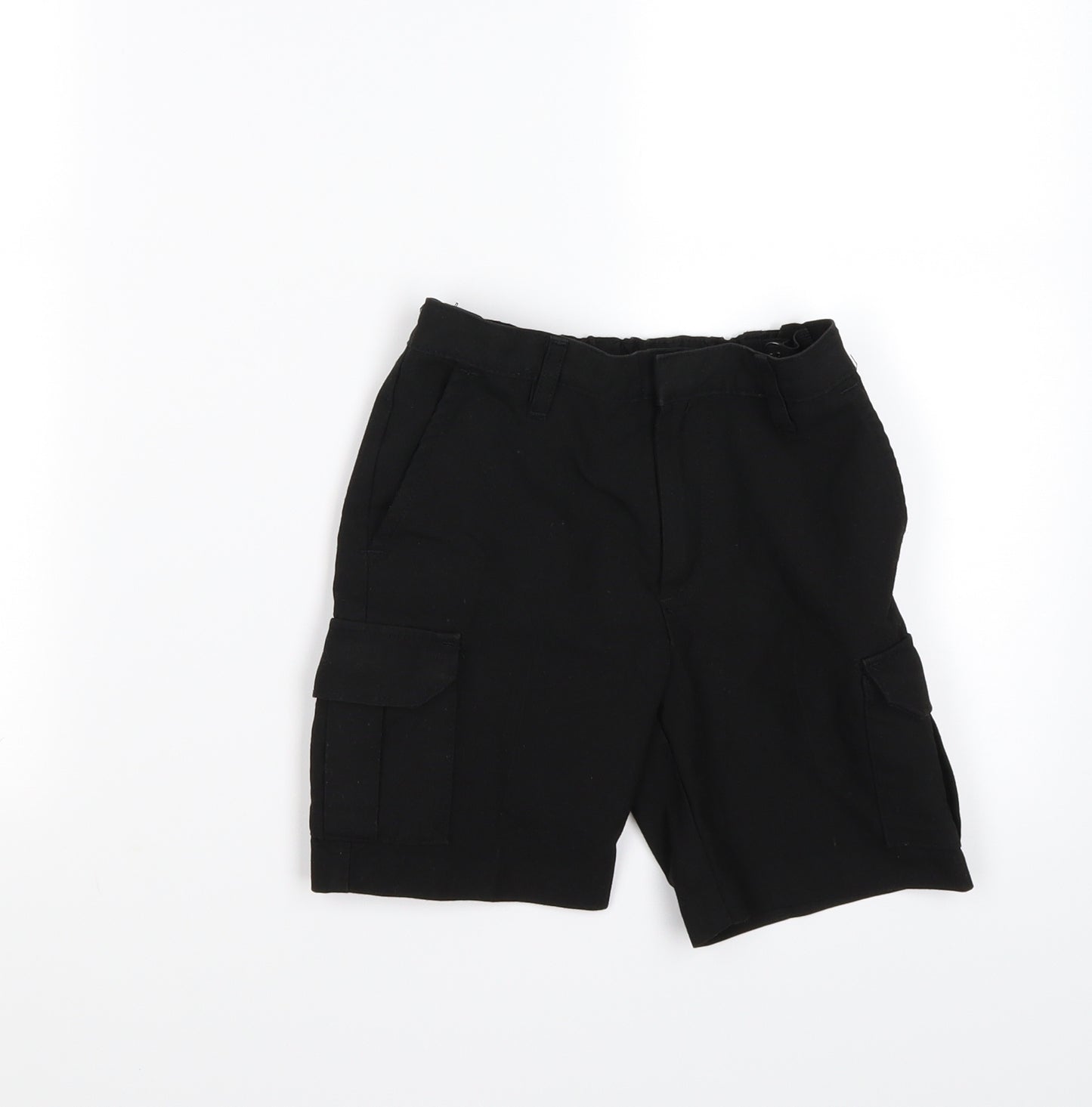 TU Boys Black   Cargo Shorts Size 6 Years - school wear