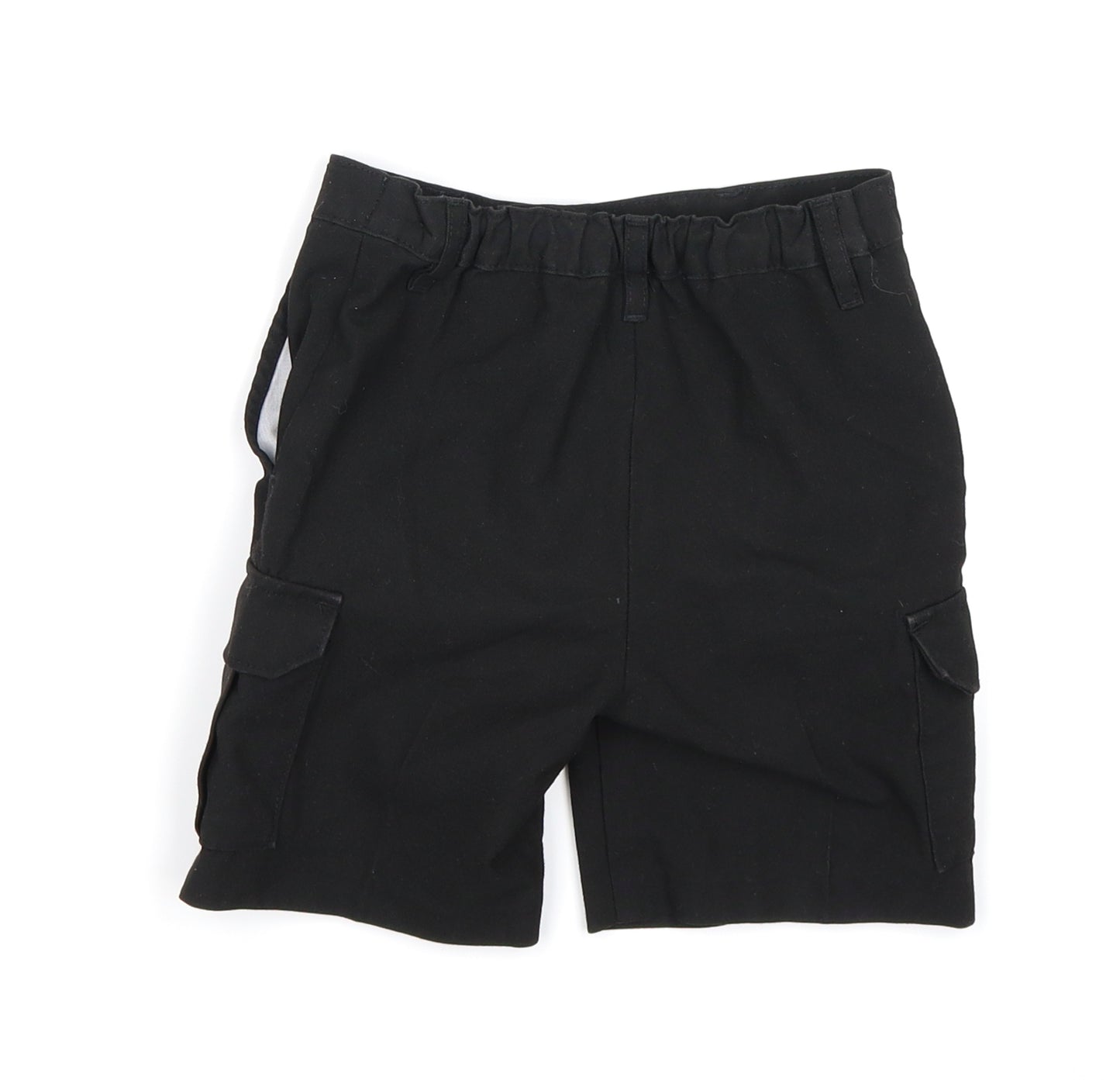 TU Boys Black   Cargo Shorts Size 6 Years - school wear