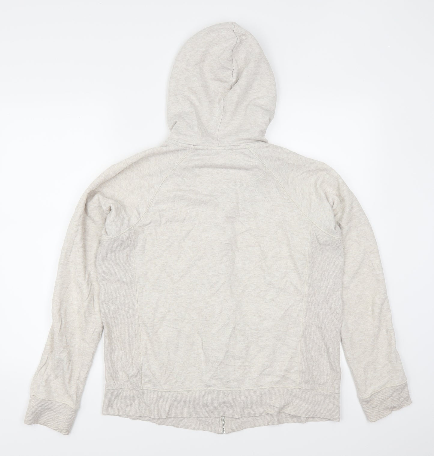 Uniqlo Womens Beige   Full Zip Hoodie Size L