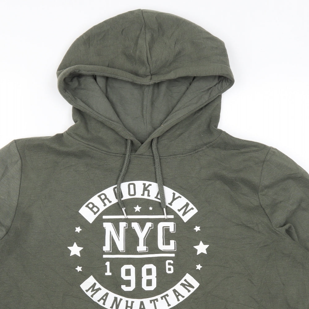 Primark Womens Green   Pullover Hoodie Size 20  - Brooklyn Manhattan