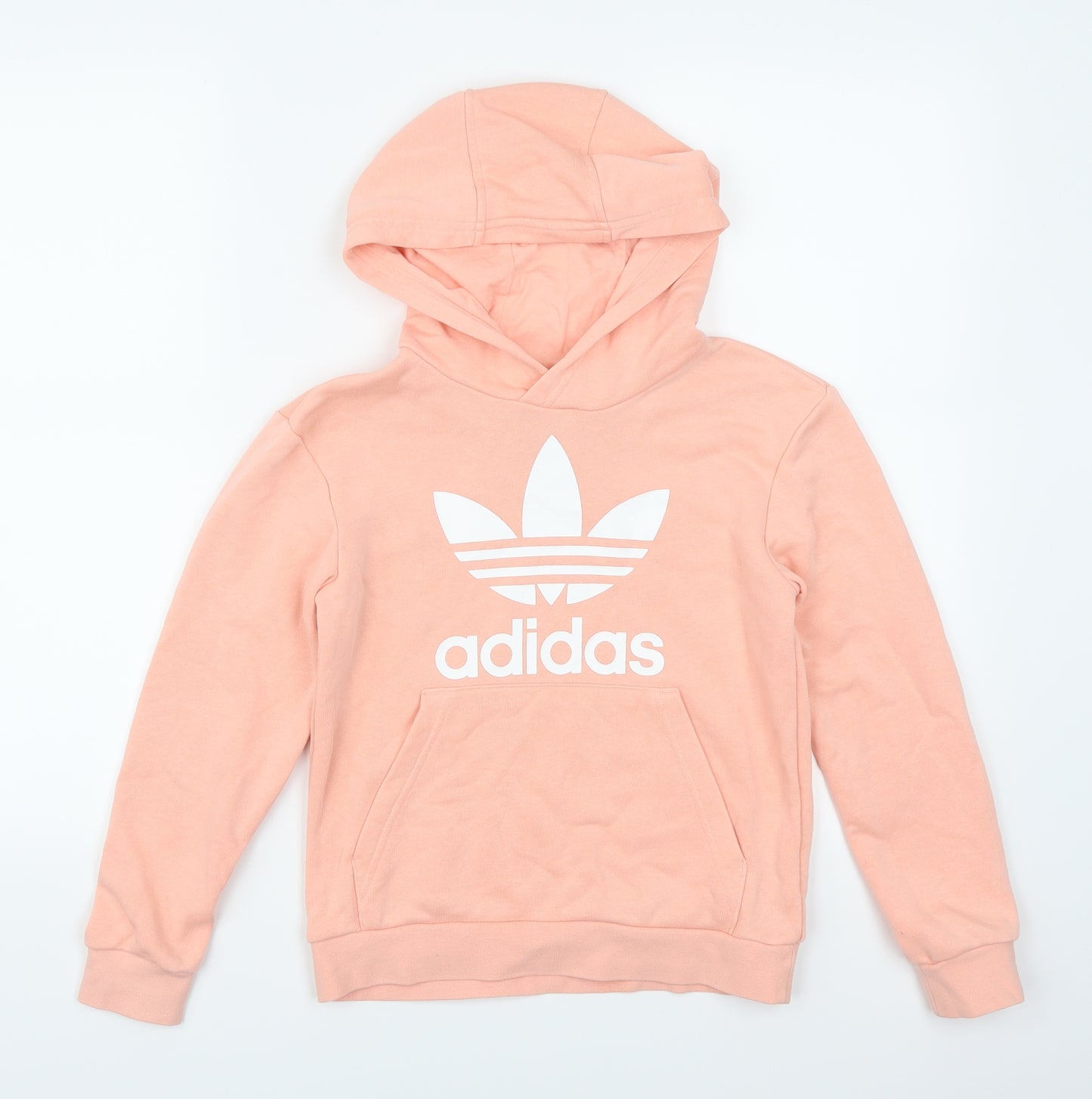 adidas Girls Pink   Pullover Hoodie Size 8-9 Years