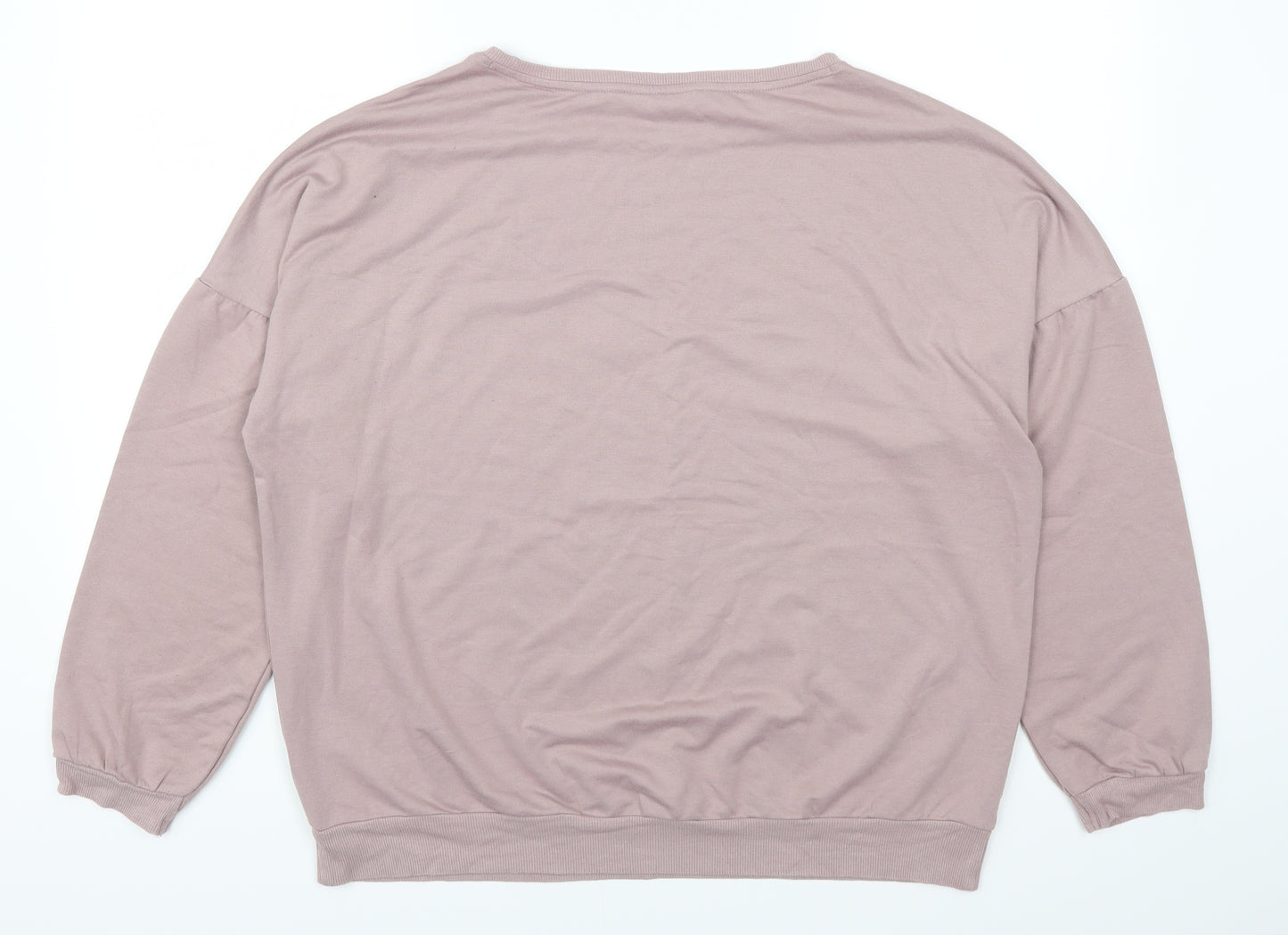 Marks and Spencer Womens Purple   Pullover Sweatshirt Size 16  - Zzzz Loungwear