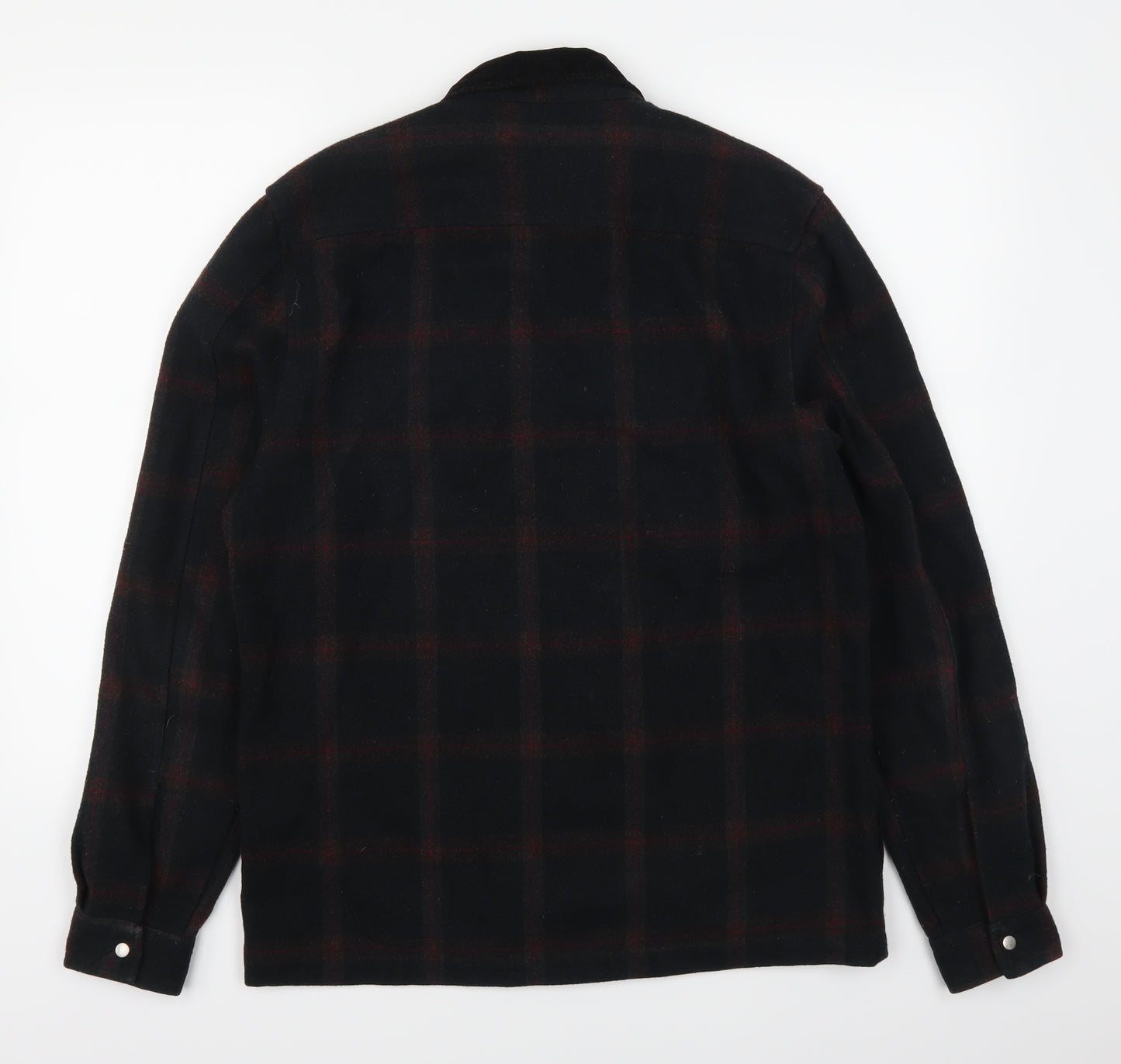 River Island Mens Red Check  Jacket  Size M  - Shacket