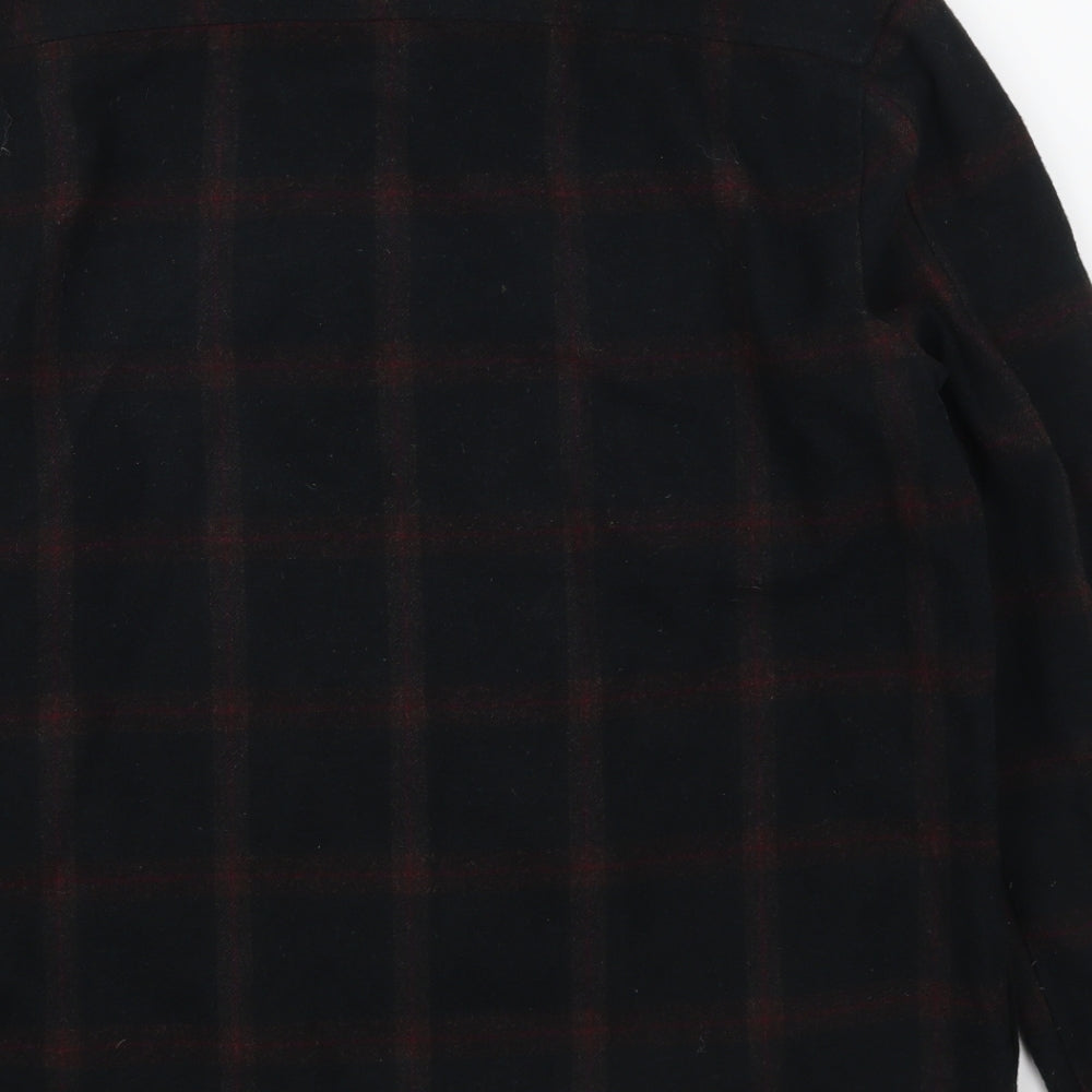 River Island Mens Red Check  Jacket  Size M  - Shacket
