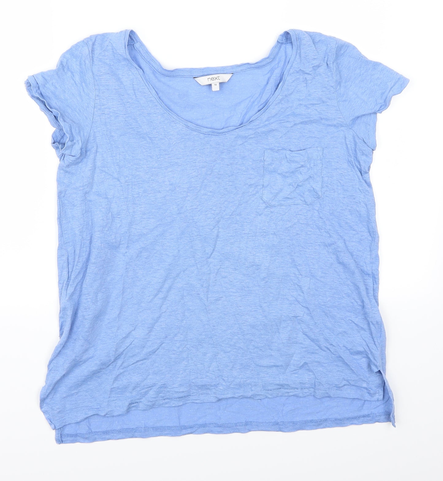 New Look Womens Blue   Basic T-Shirt Size 10
