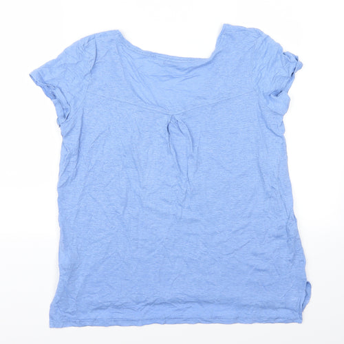 New Look Womens Blue   Basic T-Shirt Size 10