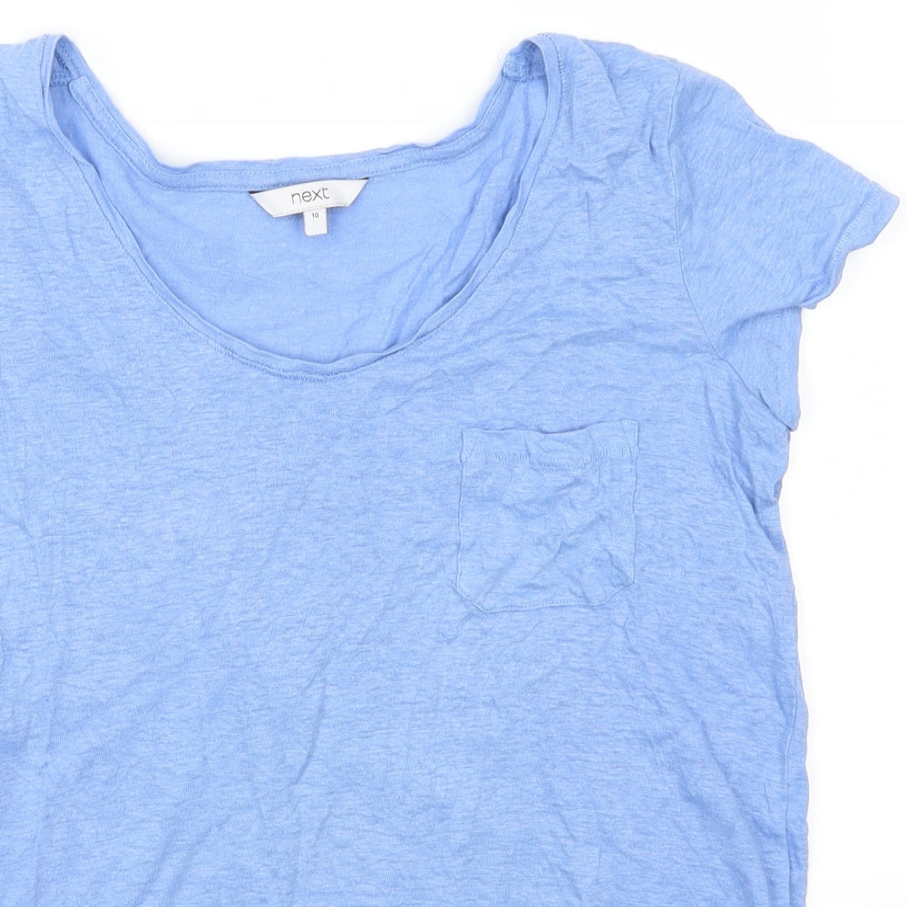New Look Womens Blue   Basic T-Shirt Size 10