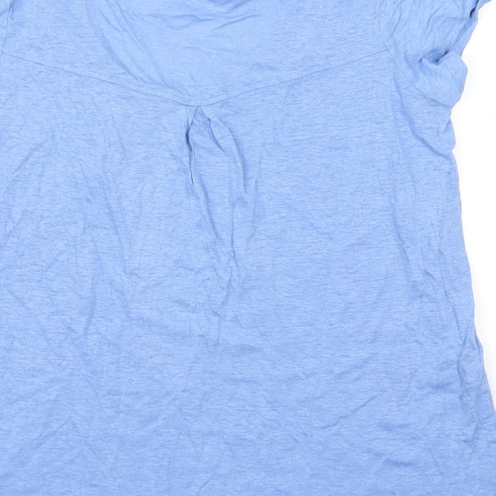 New Look Womens Blue   Basic T-Shirt Size 10
