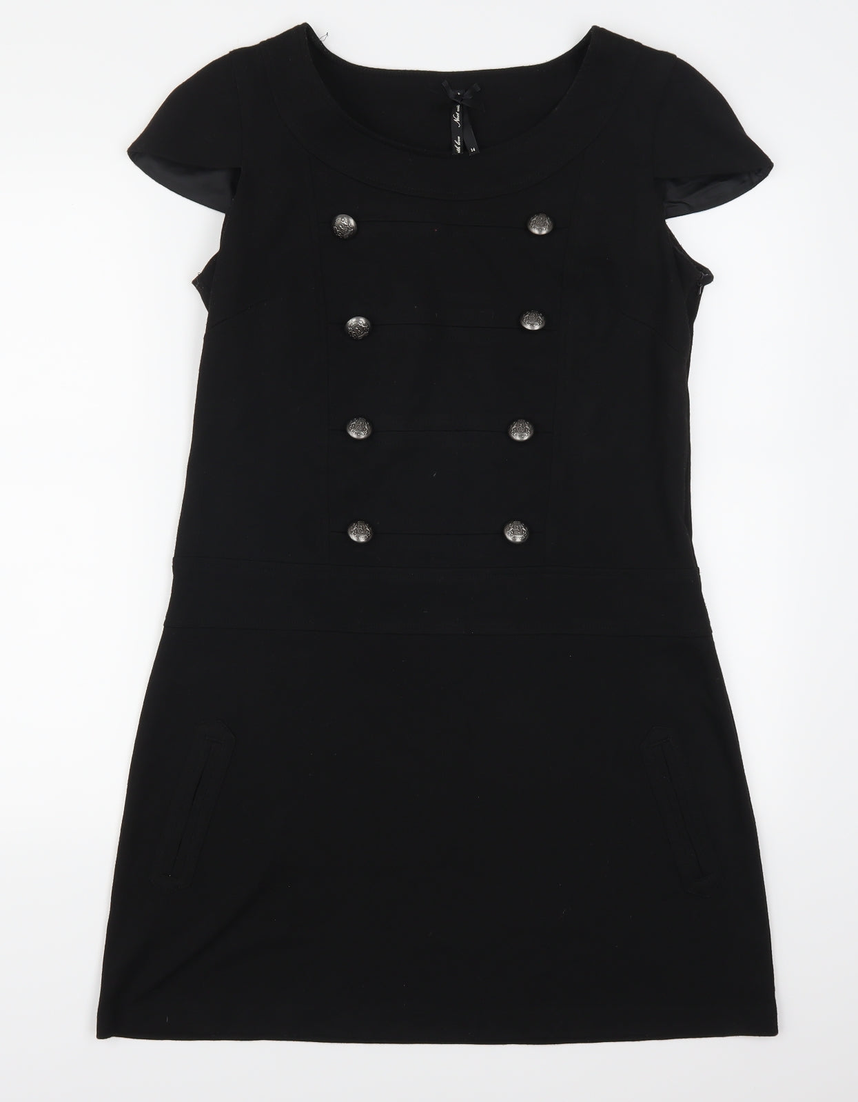 NEXT Womens Black   Pencil Dress  Size 14