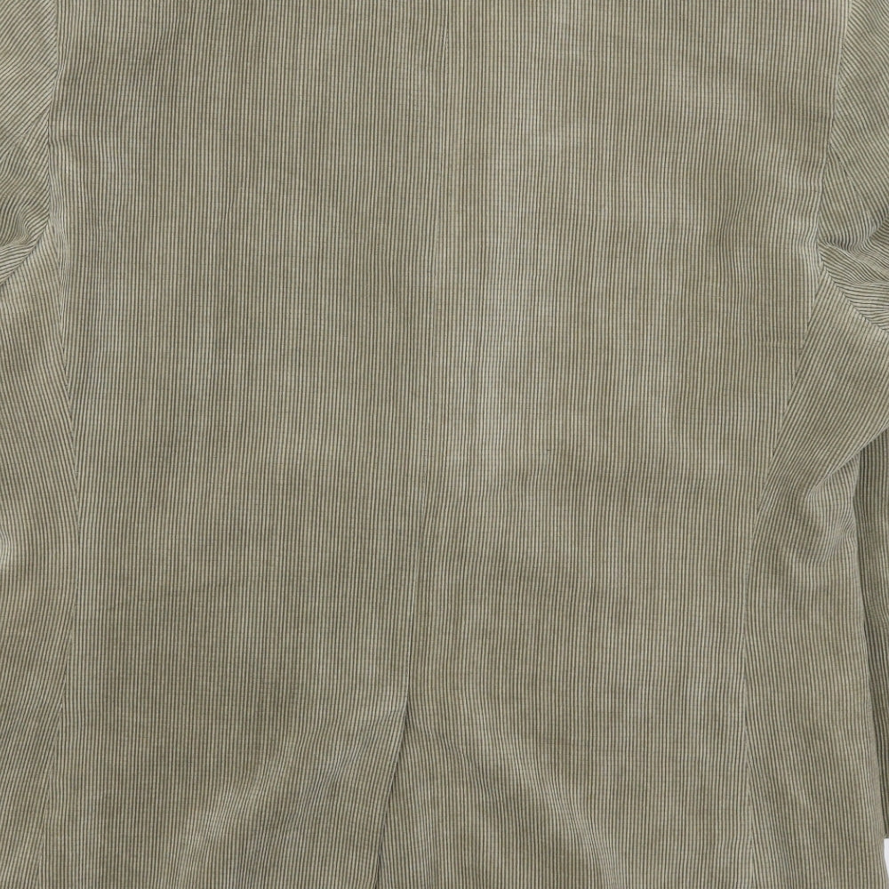 Greenwoods Mens Brown  Corduroy Jacket Suit Jacket Size 44