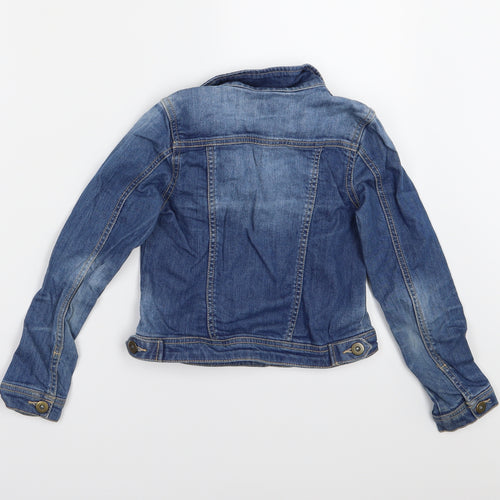 F&F Girls Blue   Jacket  Size 7-8 Years