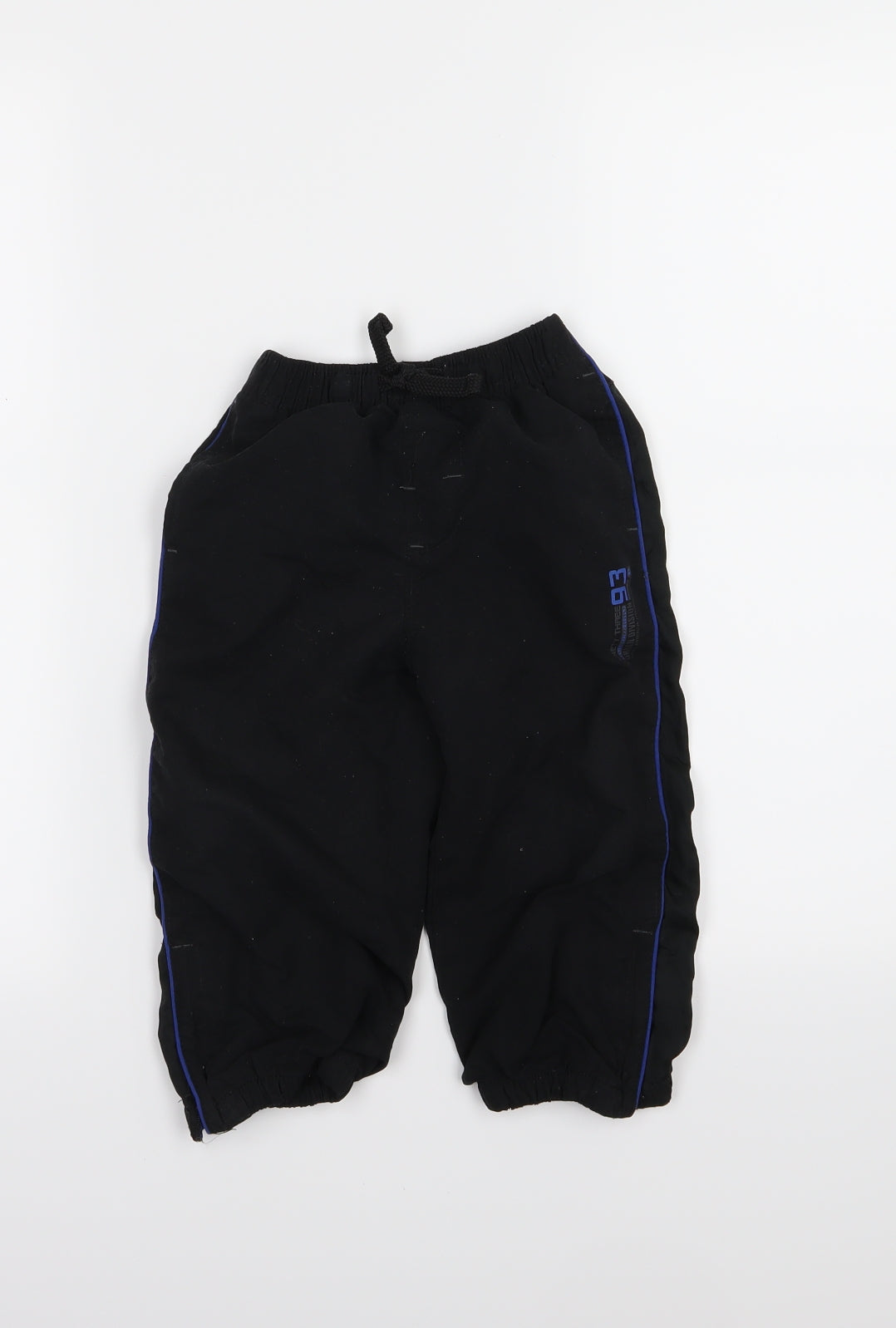 Primark Boys Black   Jogger Trousers Size 2-3 Years