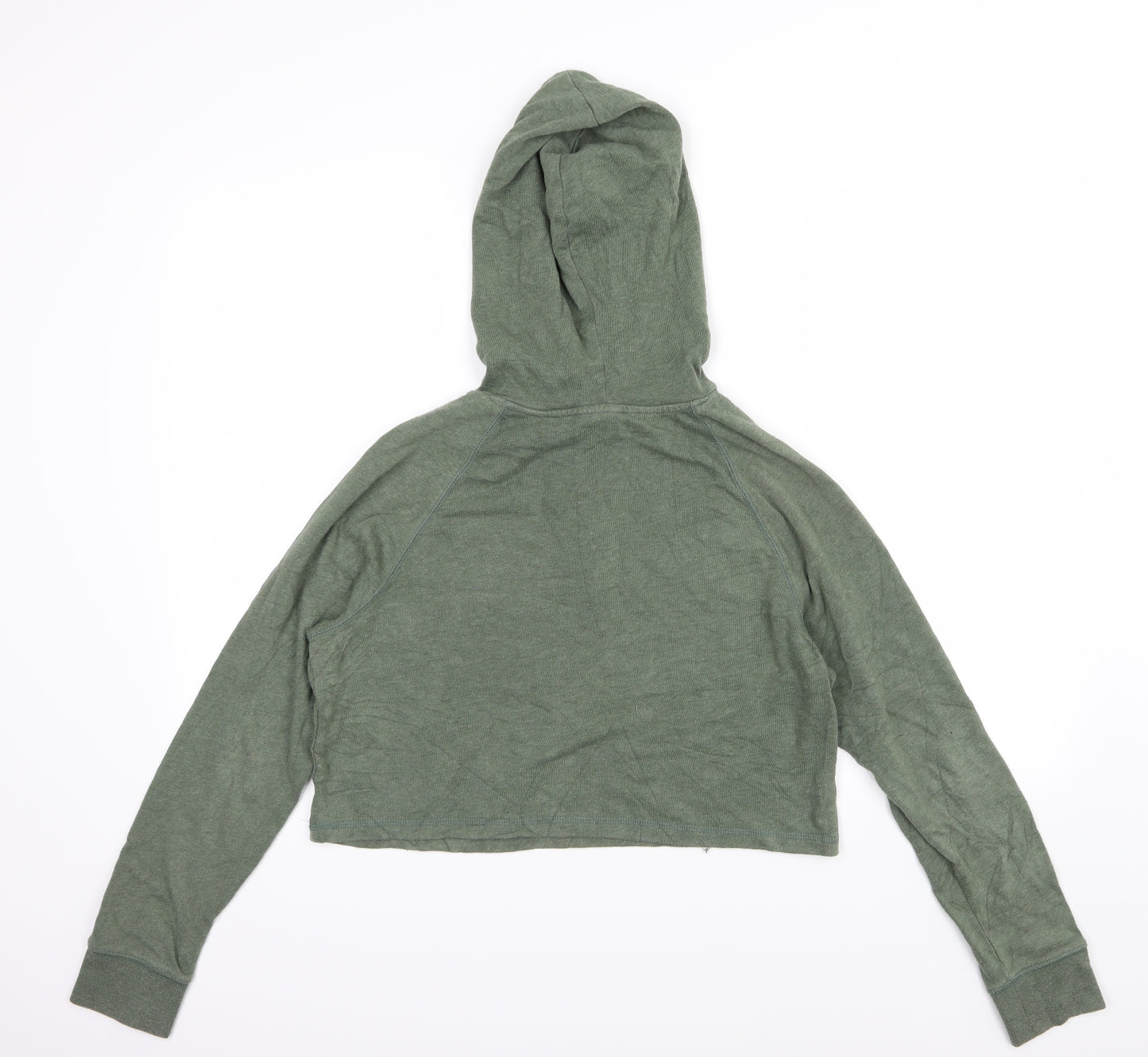 Divided by H&M Womens Green  Jersey Pullover Hoodie Size S