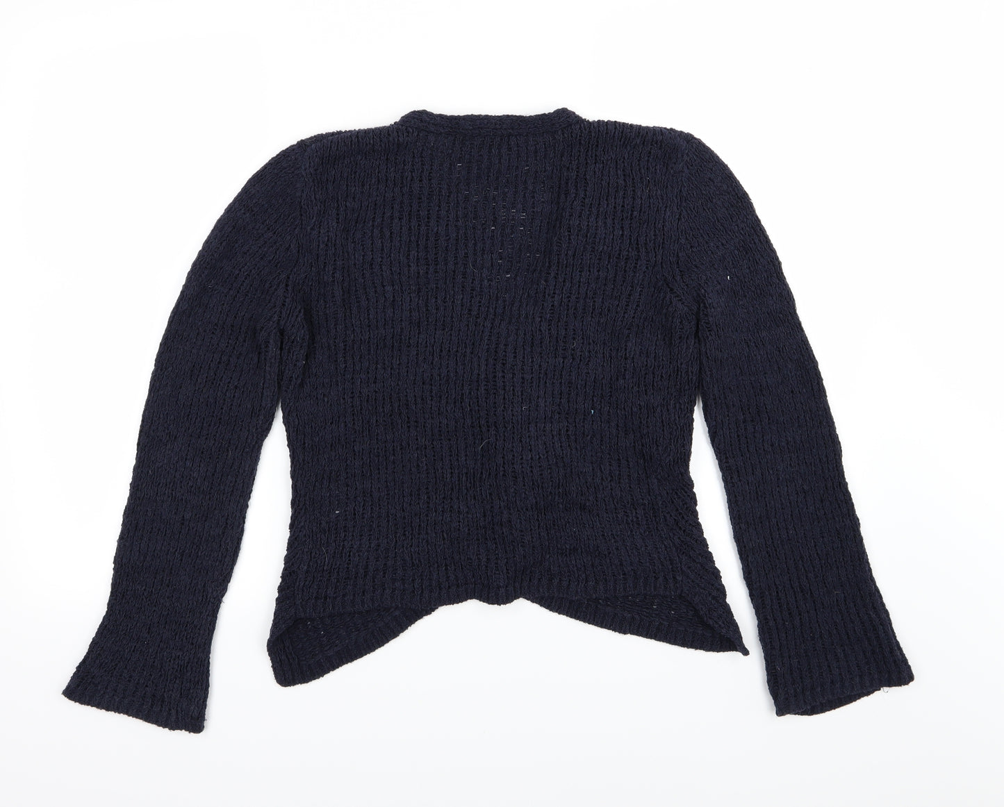 Per Una Womens Blue  Knit Cardigan Jumper Size S