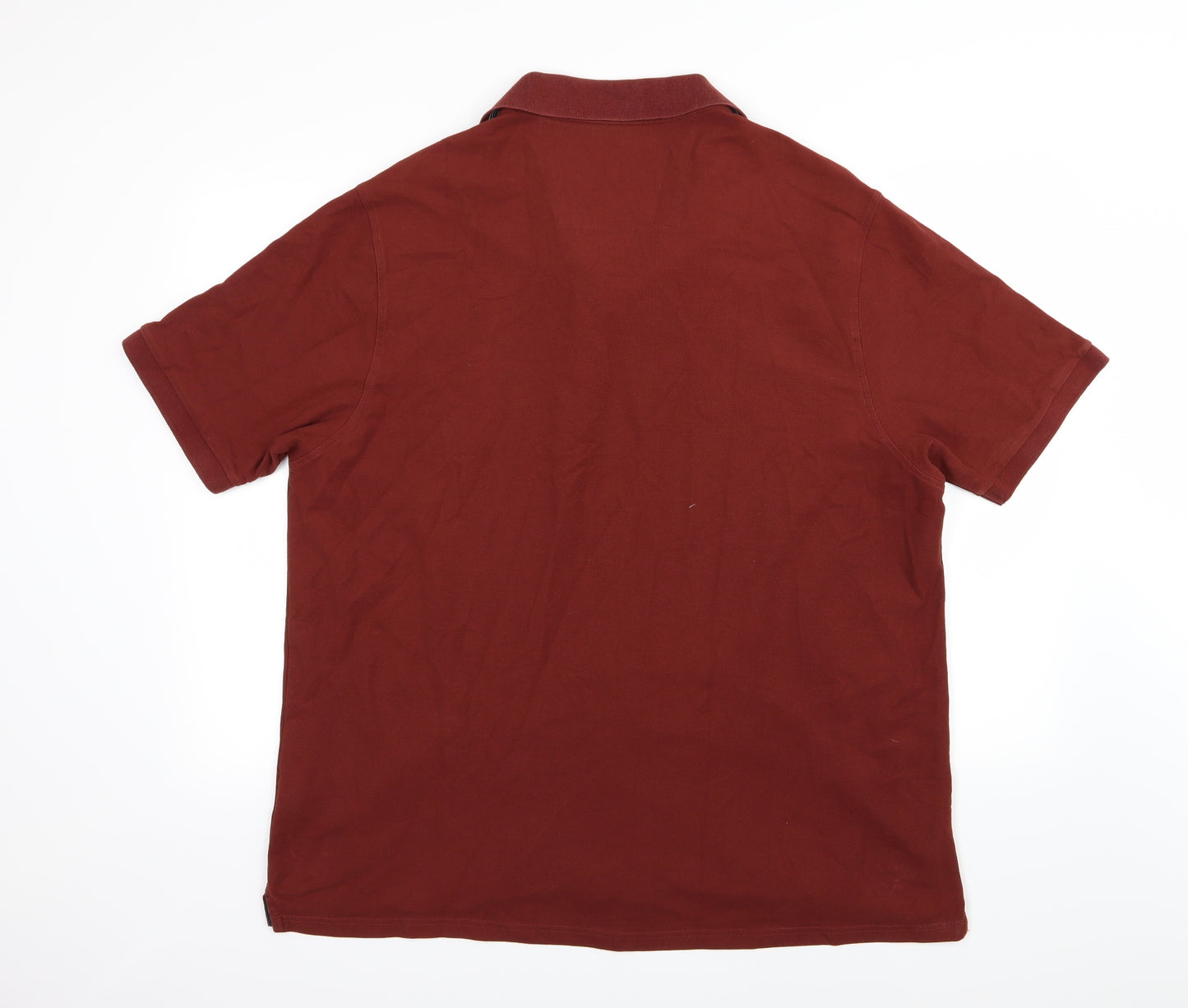 Marks and Spencer Mens Brown    Polo Size 2XL
