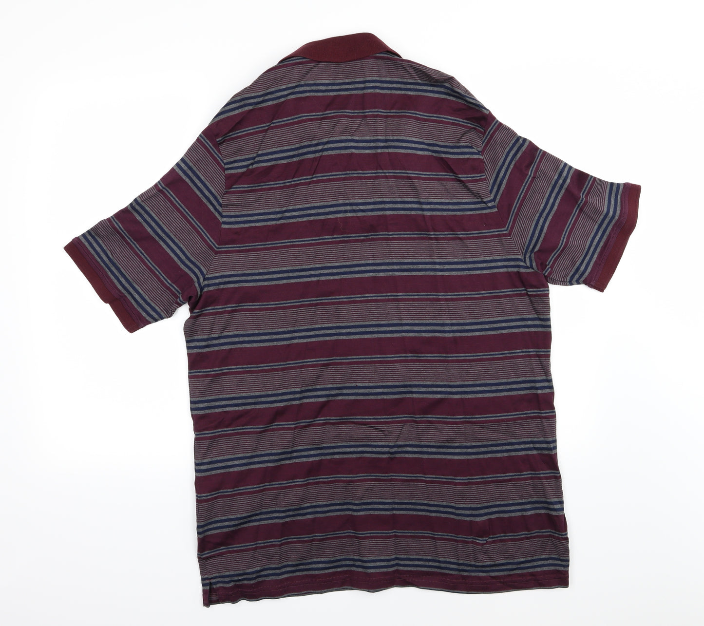 Blue Harbour Mens Multicoloured Striped   Polo Size XL