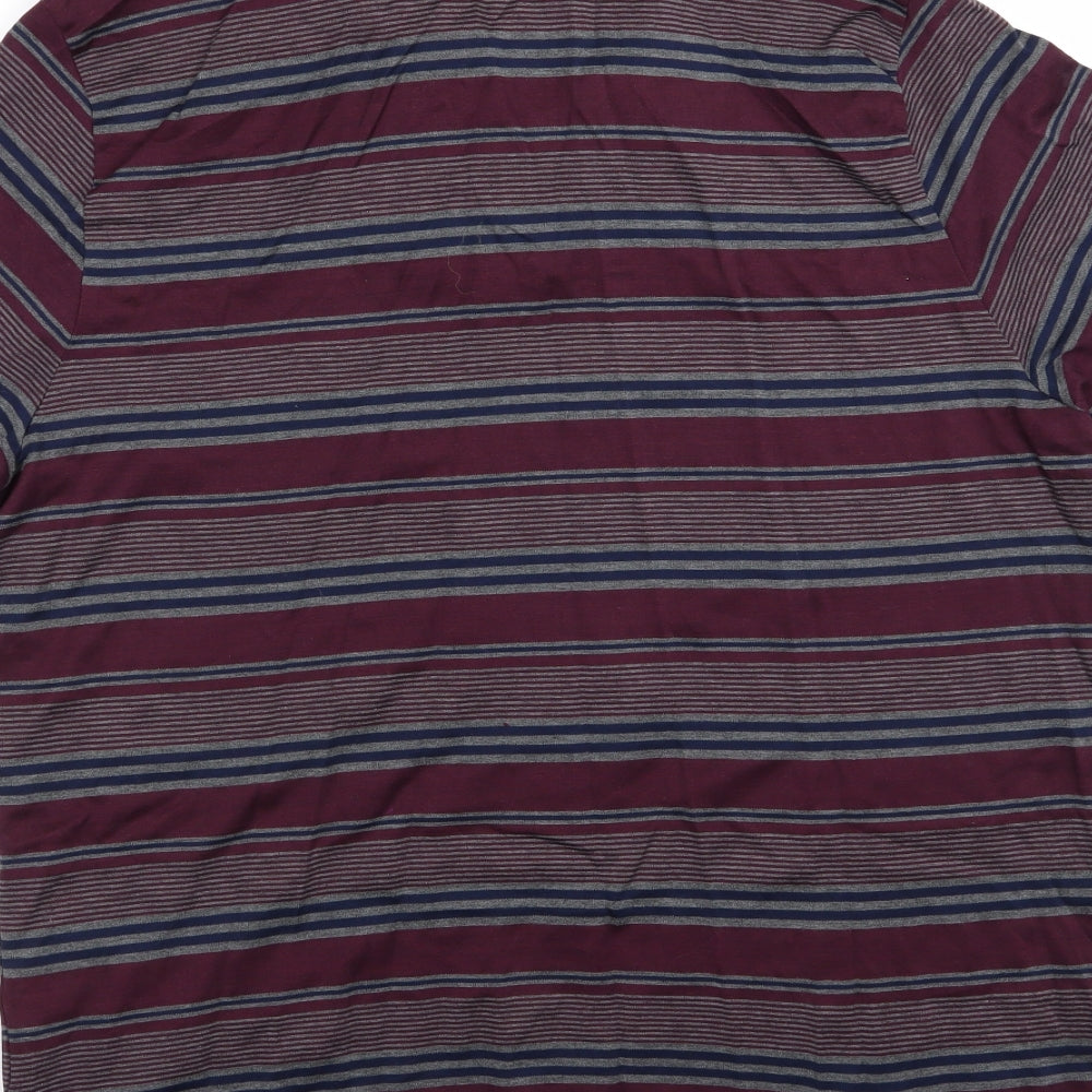 Blue Harbour Mens Multicoloured Striped   Polo Size XL