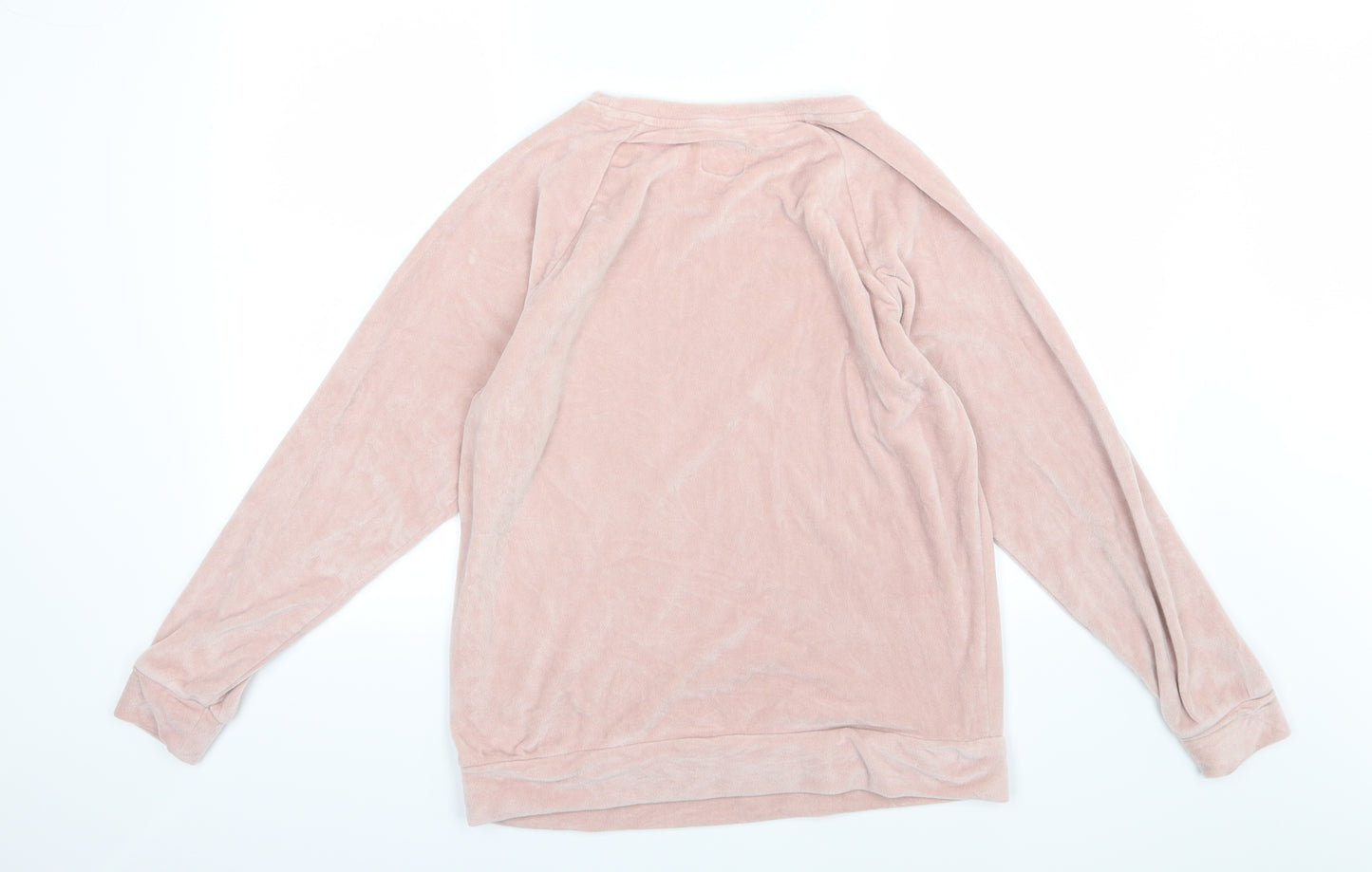 Primark Womens Pink  Fleece Top Pyjama Top Size S  - Disney