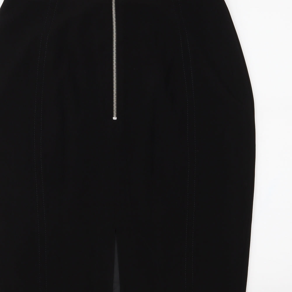 Marks and Spencer Womens Black   Straight & Pencil Skirt Size 12