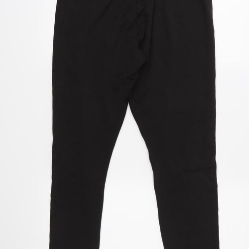 TU Womens Black  Jersey Cropped Leggings Size 20 L25 in