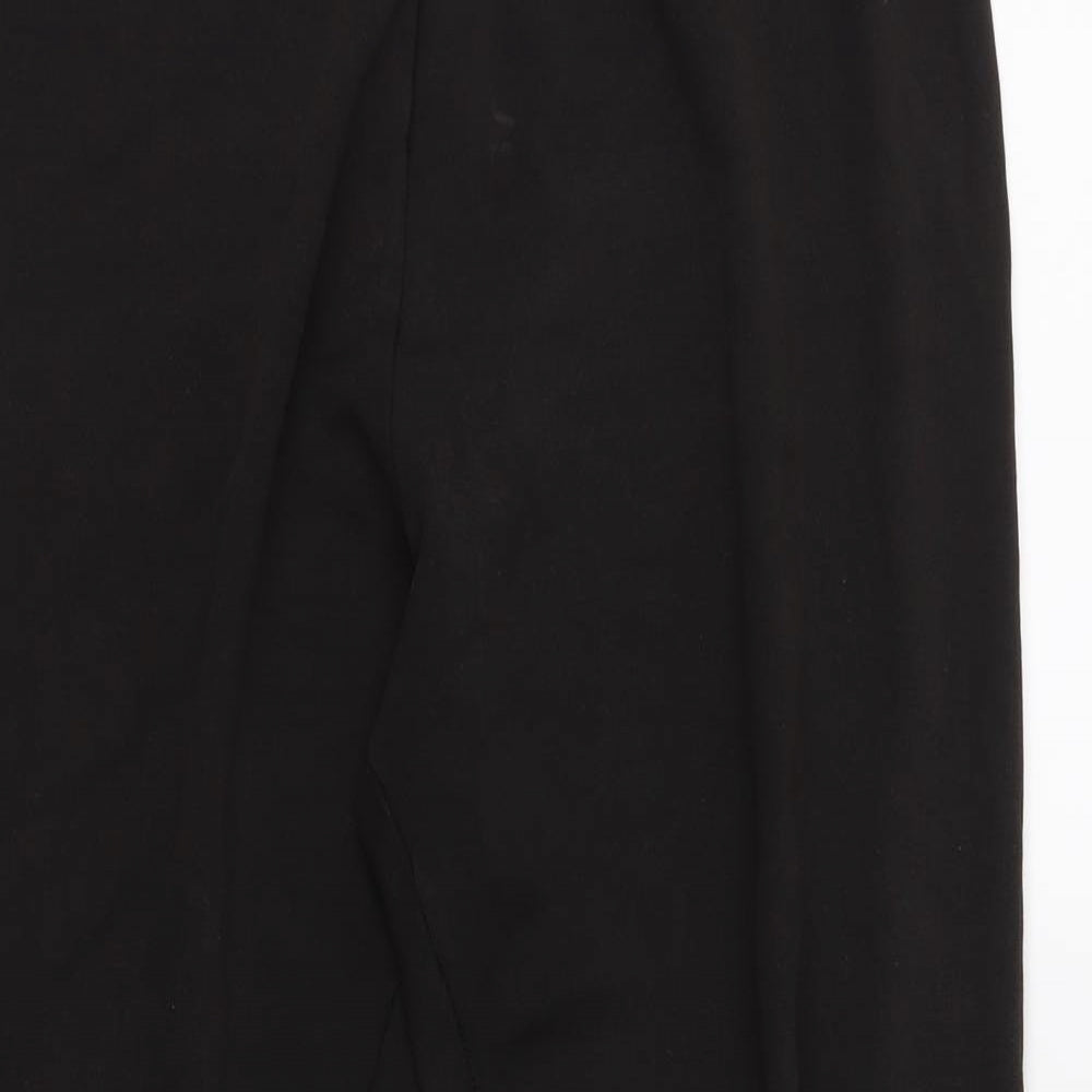 TU Womens Black  Jersey Cropped Leggings Size 20 L25 in