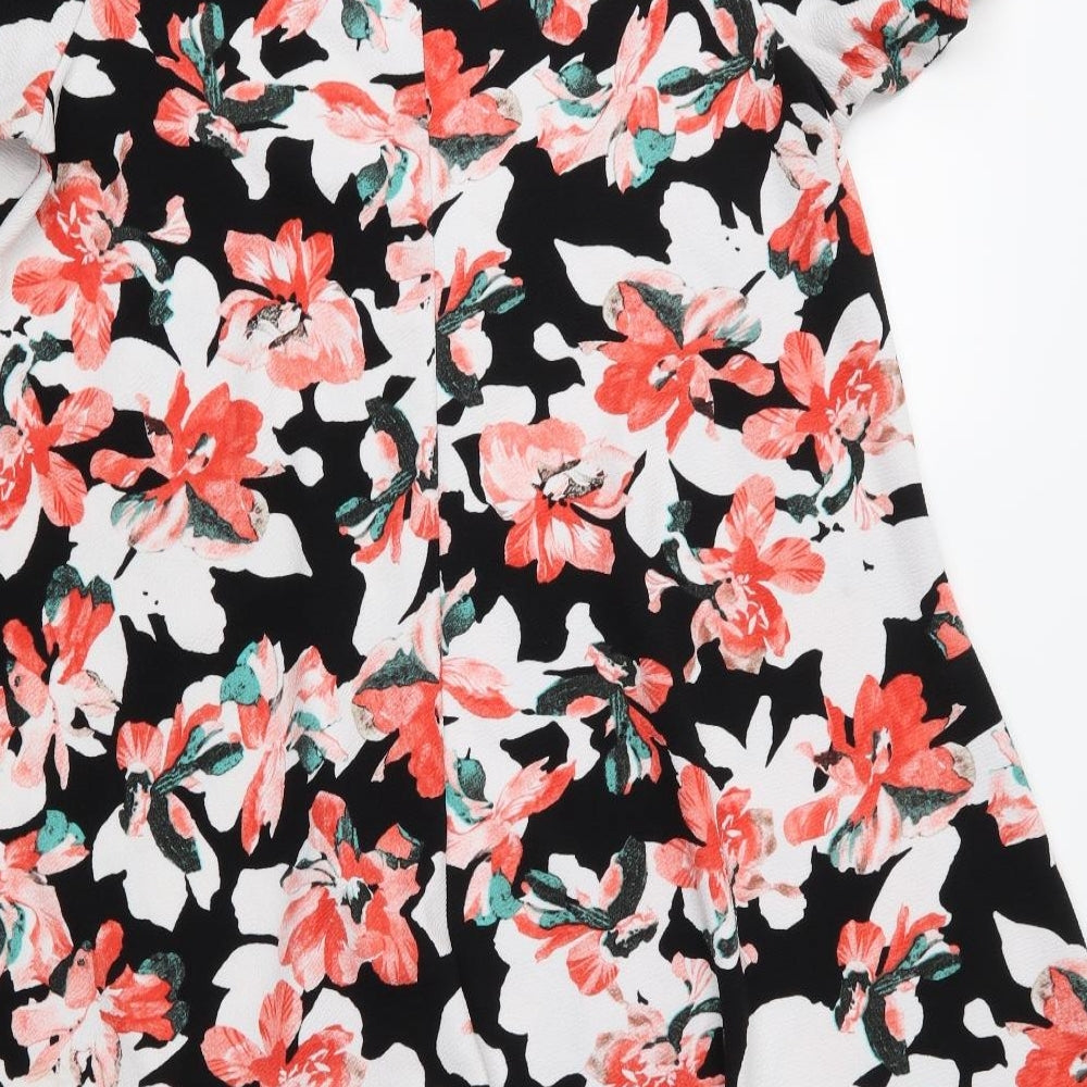 Yours Womens Red Floral  A-Line  Size 16