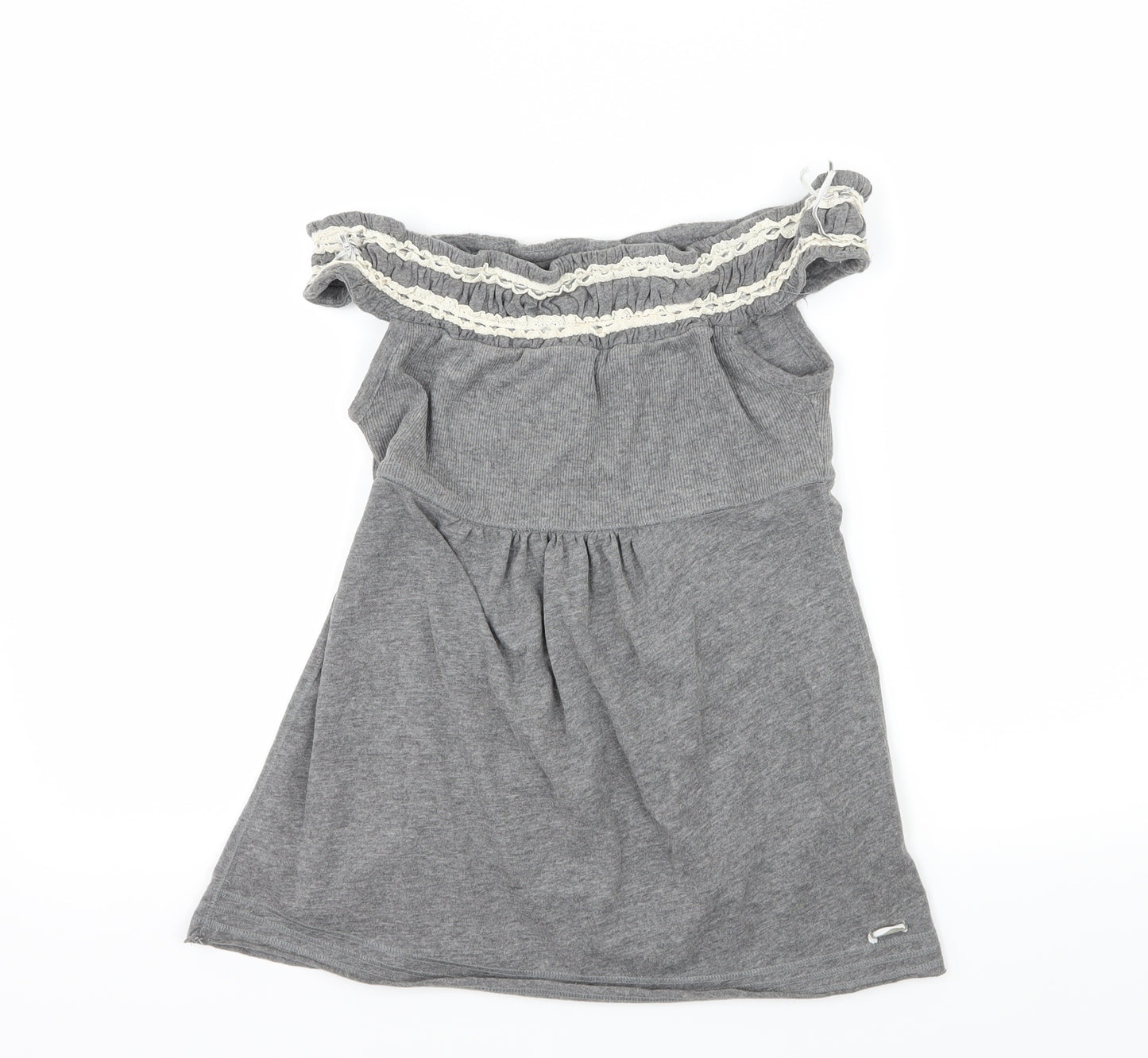 Superdry Womens Grey  Jersey Camisole Tank Size XS