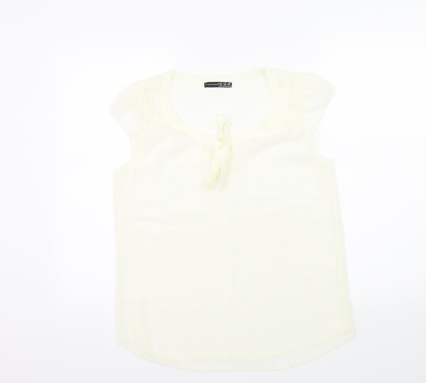 Atmosphere Womens Ivory   Basic Blouse Size 12