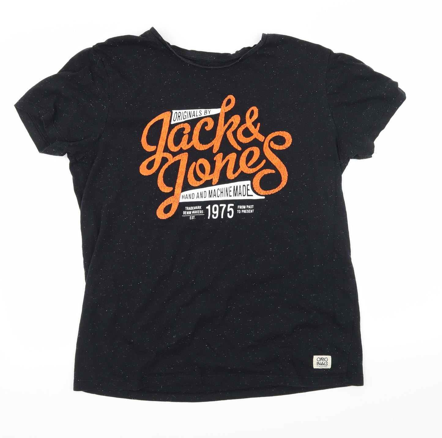 JACK &' Mens Black  Jersey  T-Shirt Size XL