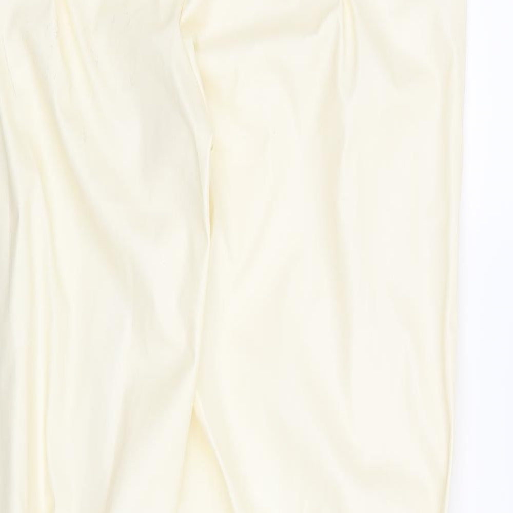 Pretty Little Thing Womens Beige   Trousers  Size 10 L29 in