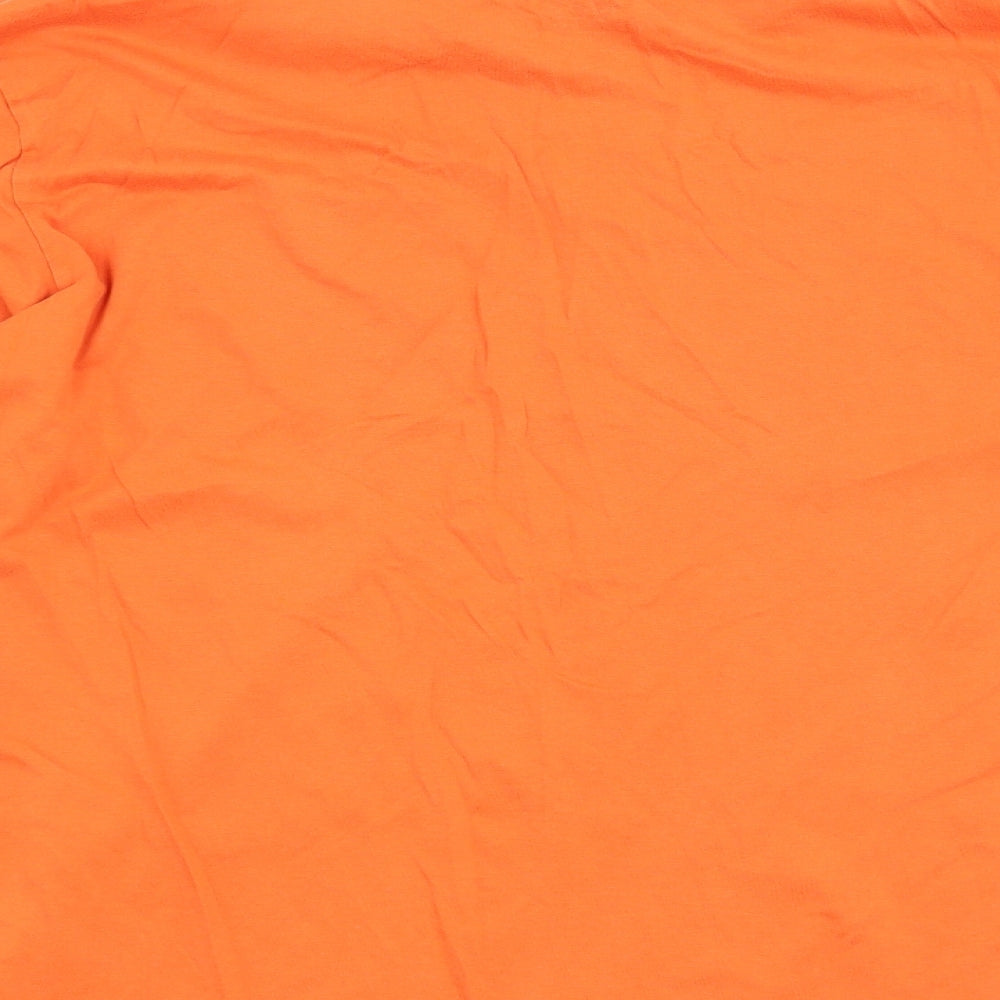 Polo Ralph Lauren Mens Orange    T-Shirt Size M
