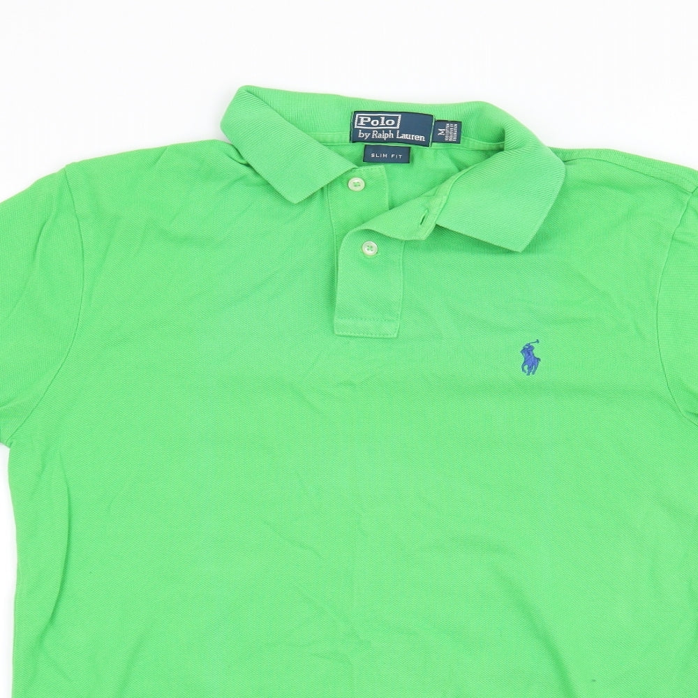 Polo Ralph Lauren Mens Green    Polo Size M