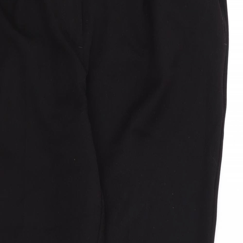F&F Womens Black   Trousers  Size 16 L28 in