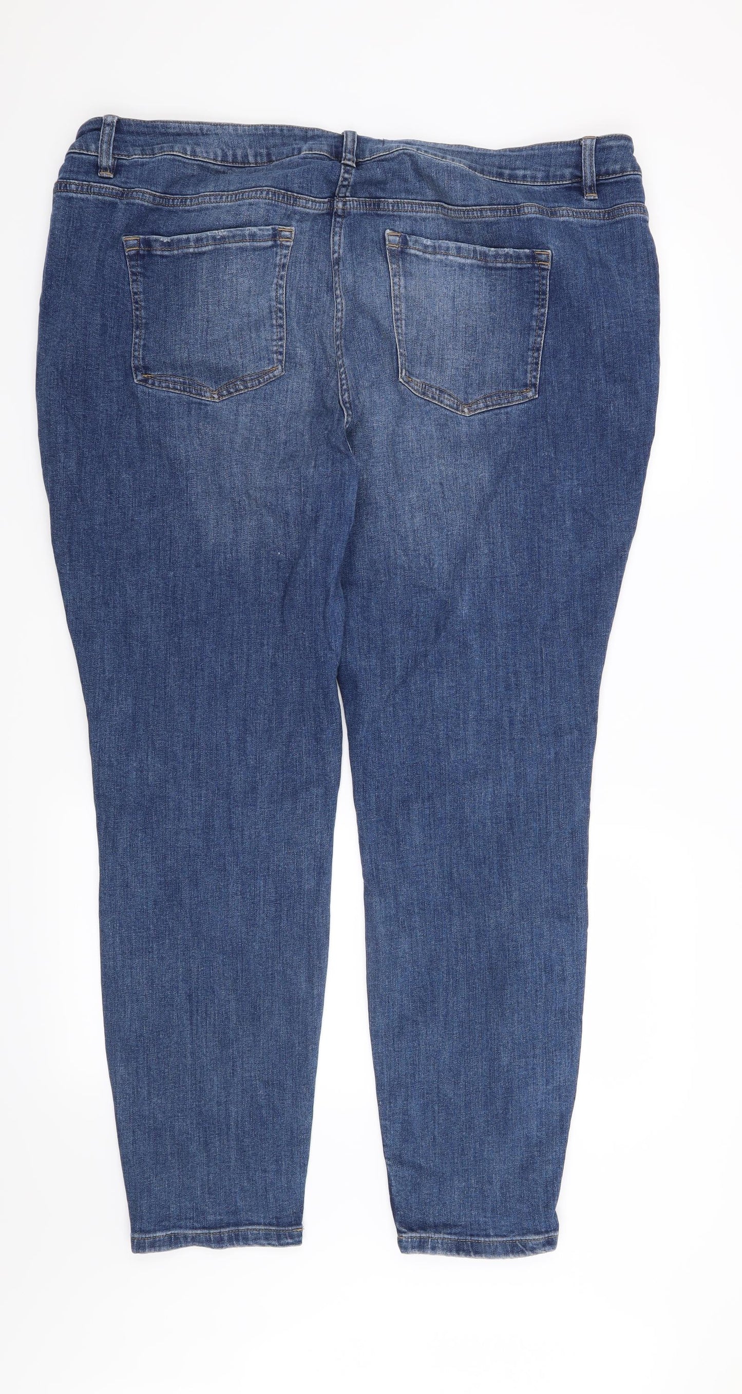 NEXT Womens Blue   Skinny Jeans Size 22 L29 in