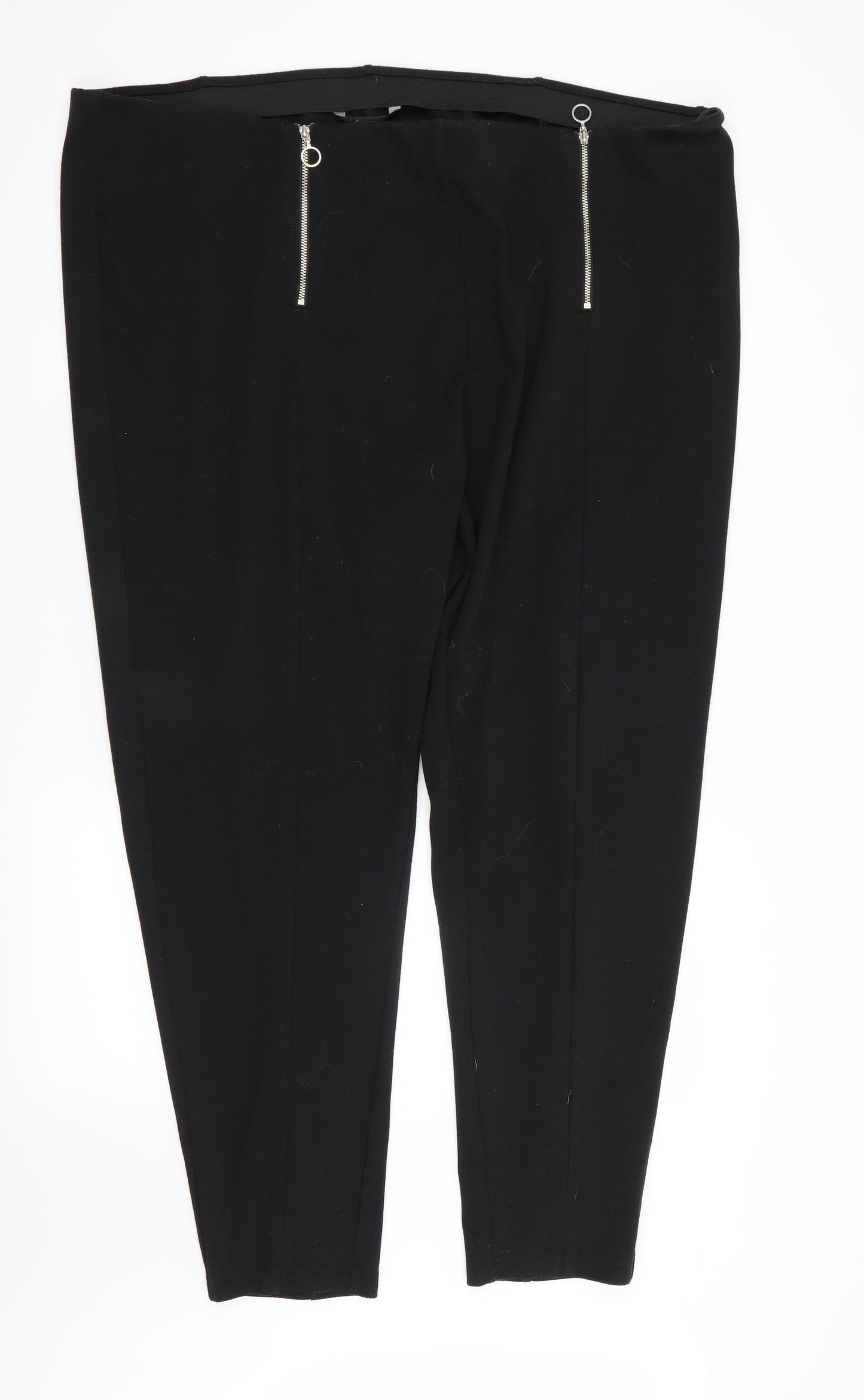 George Womens Black   Trousers  Size 24 L29 in