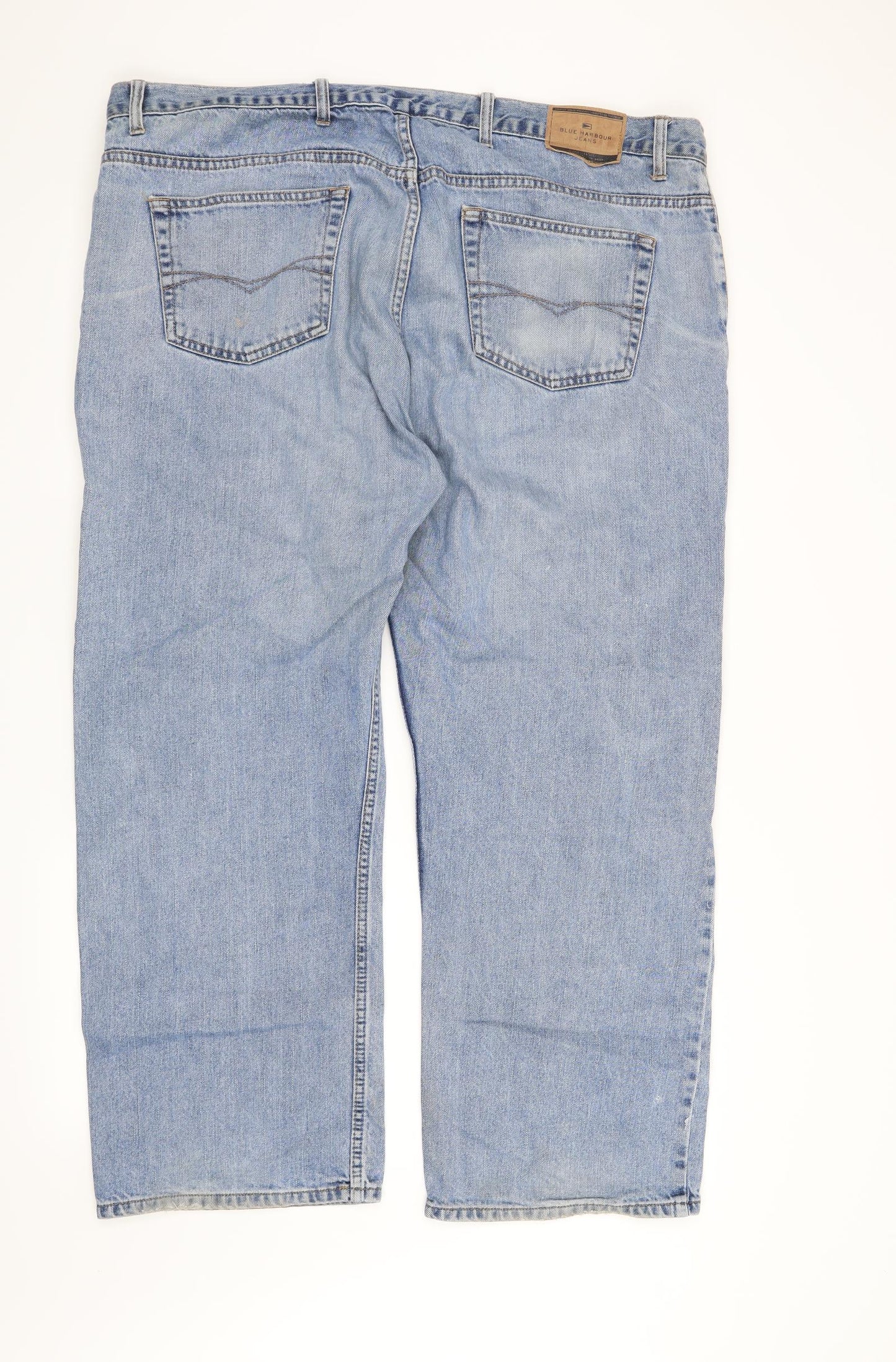 Blue Harbour Mens Blue   Straight Jeans Size 44 L29 in