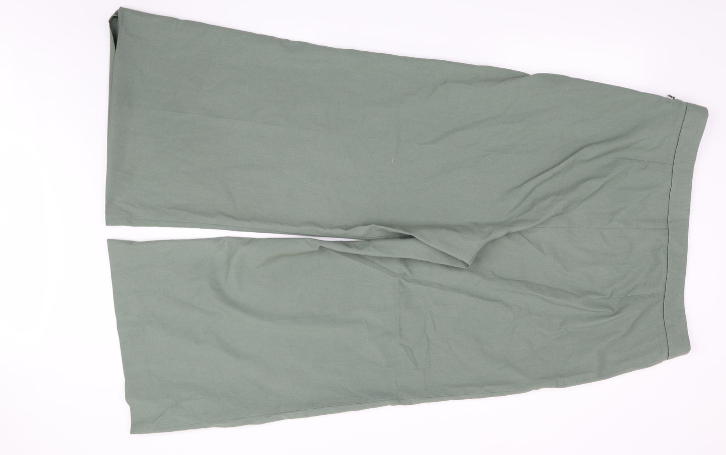 H&M Womens Green   Trousers  Size 18 L27 in