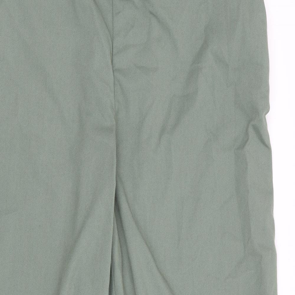 H&M Womens Green   Trousers  Size 18 L27 in