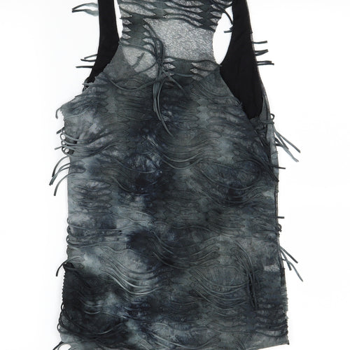 Jane Norman Womens Grey   Basic Tank Size M