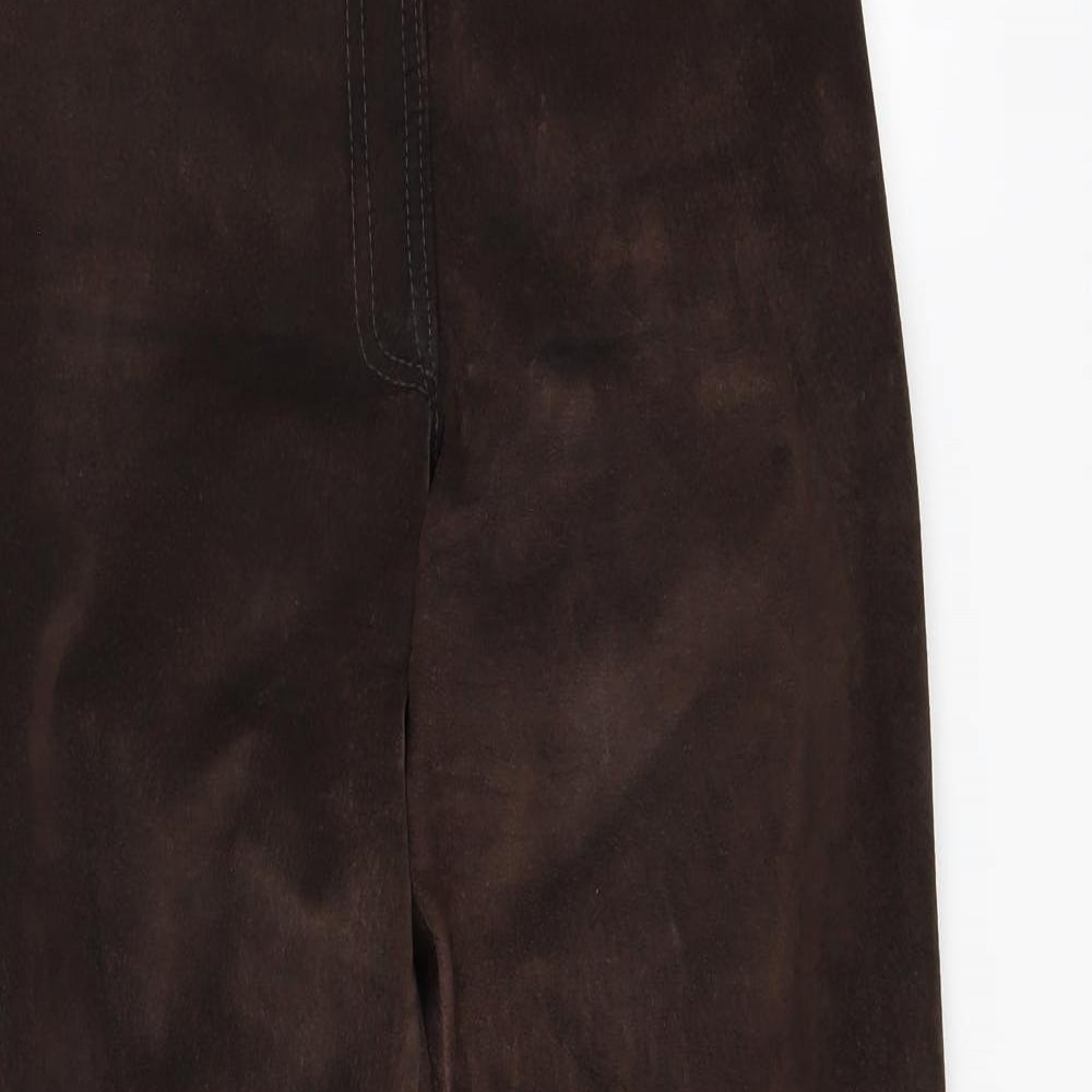 Preworn Womens Brown   Trousers  Size 10 L29 in