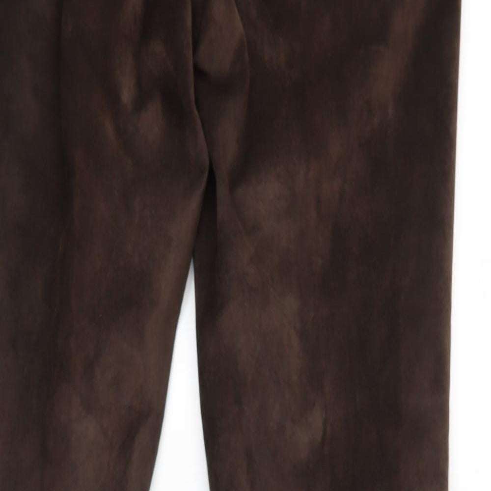 Preworn Womens Brown   Trousers  Size 10 L29 in